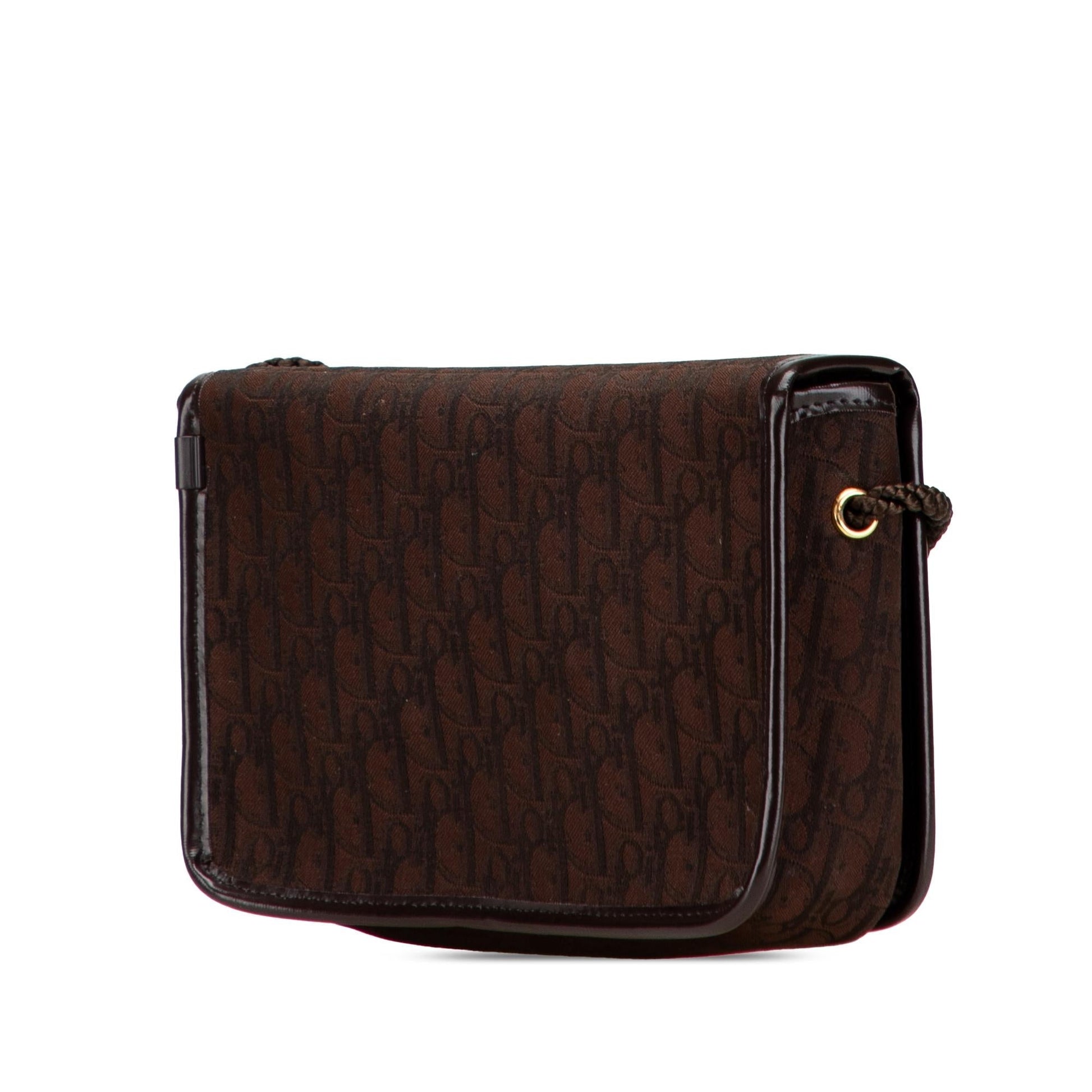 Dior issimo Trotter Crossbody Canvas Flap Crossbody Bag