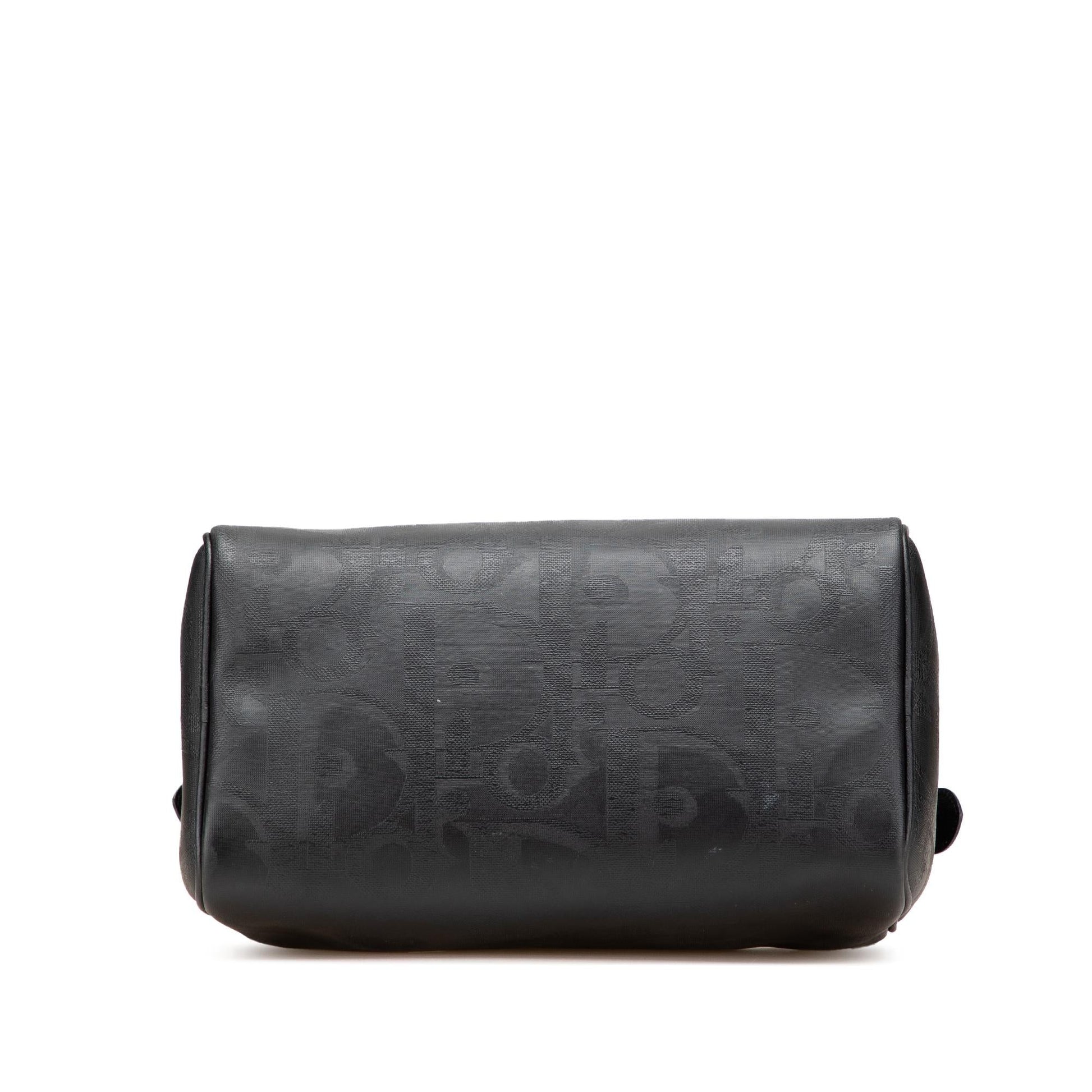 Dior issimo Trotter Coated Boston Bag Canvas Satchel Bag