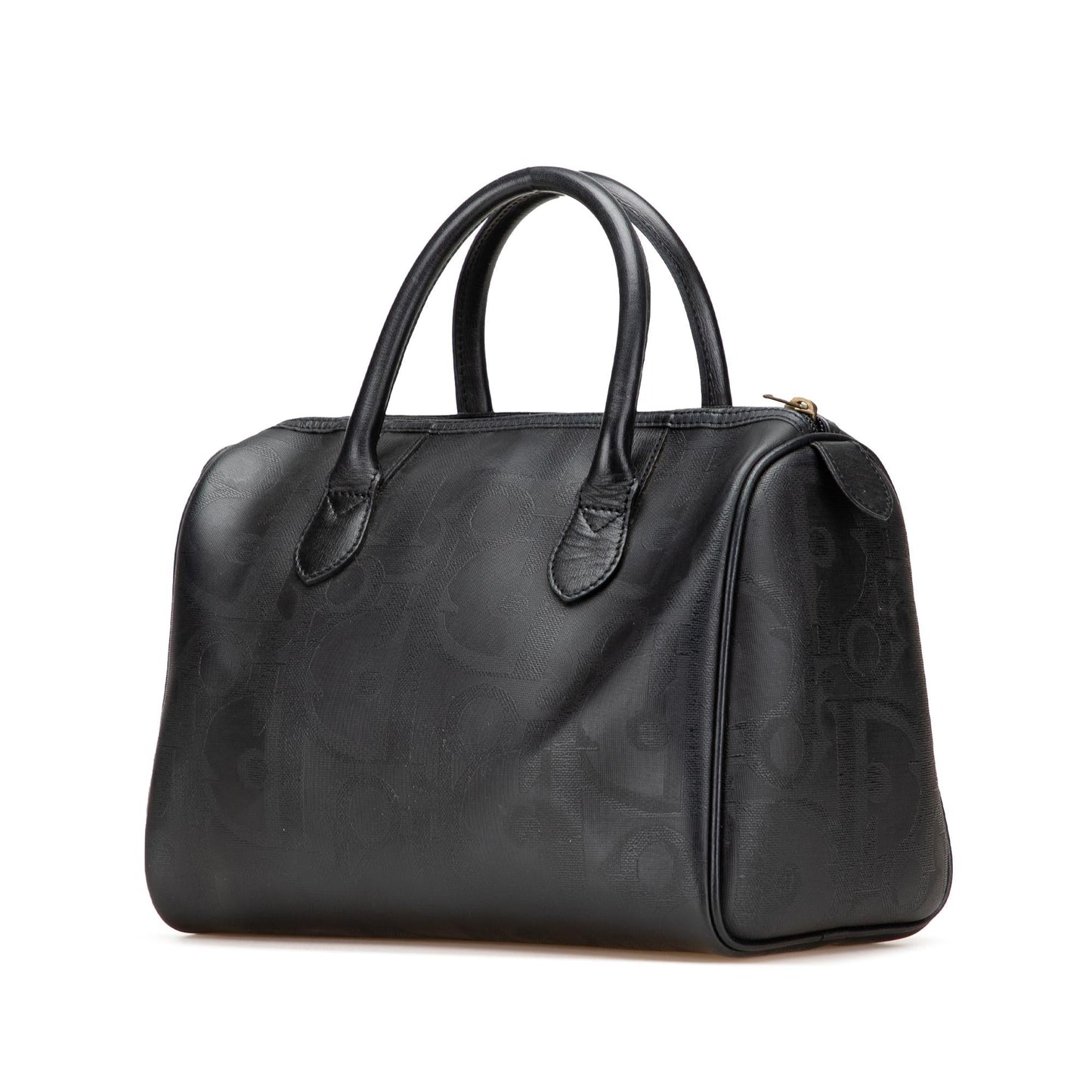 Dior issimo Trotter Coated Boston Bag Canvas Satchel Bag