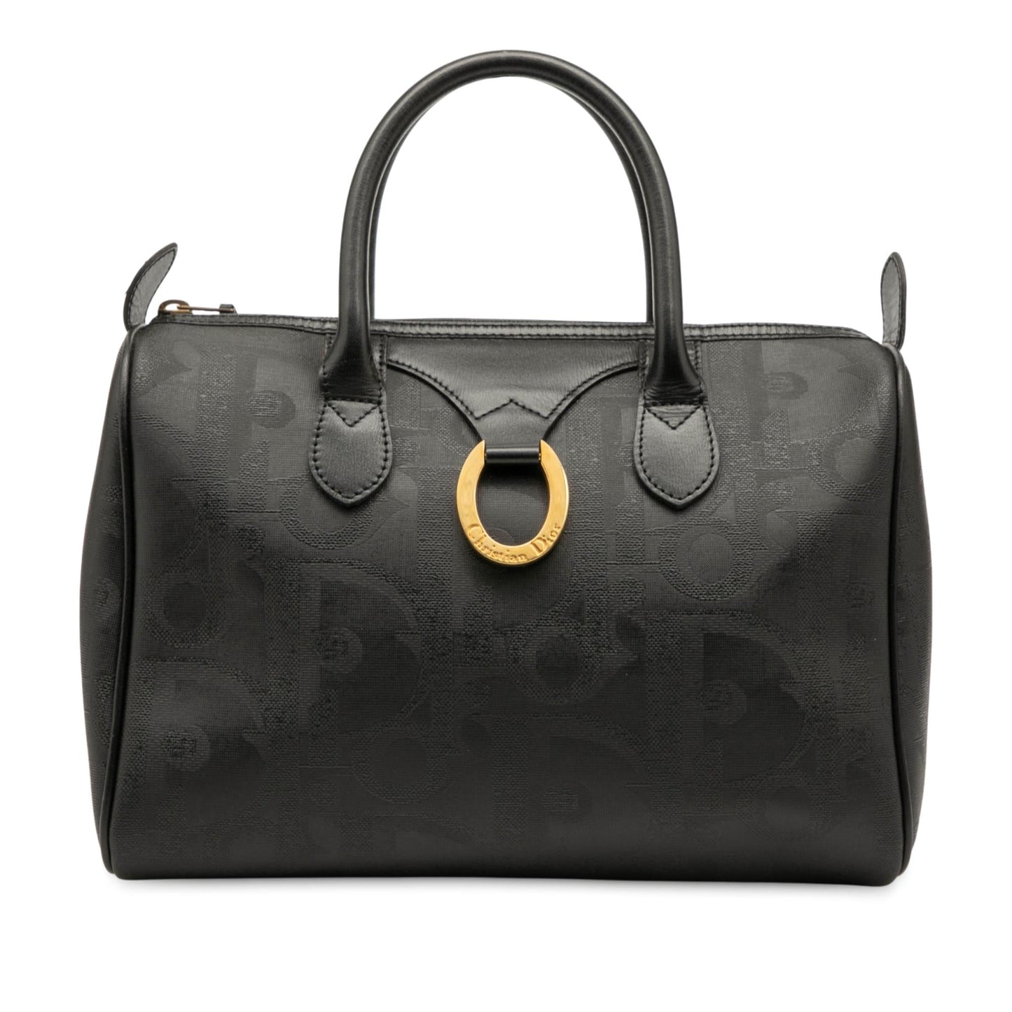 Dior issimo Trotter Coated Boston Bag Canvas Satchel Bag Boston Bag 1