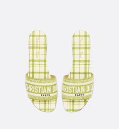 Dior Dway Lime N Handbag Travel Bag