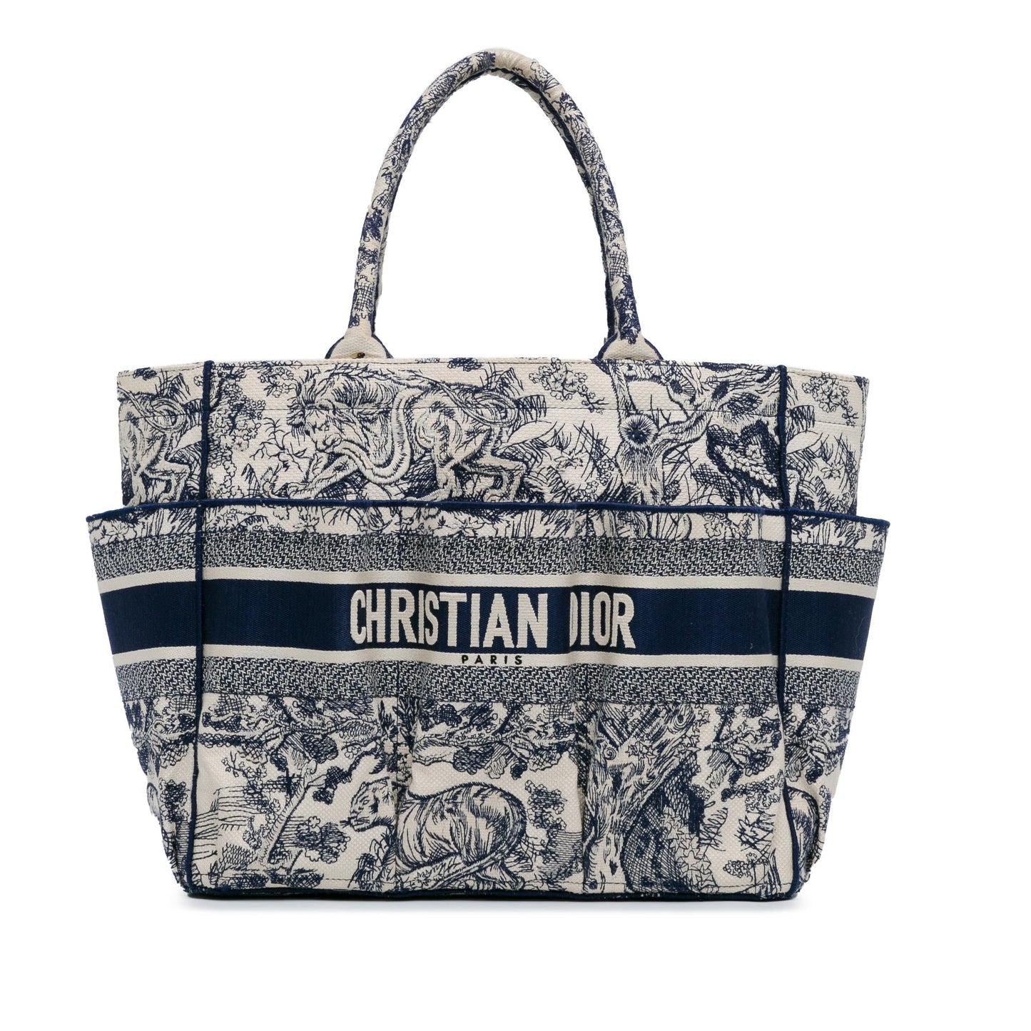 Dior Toile De Jouy Catherine Tote Shg Onfvyr Embroidered Tote Bag