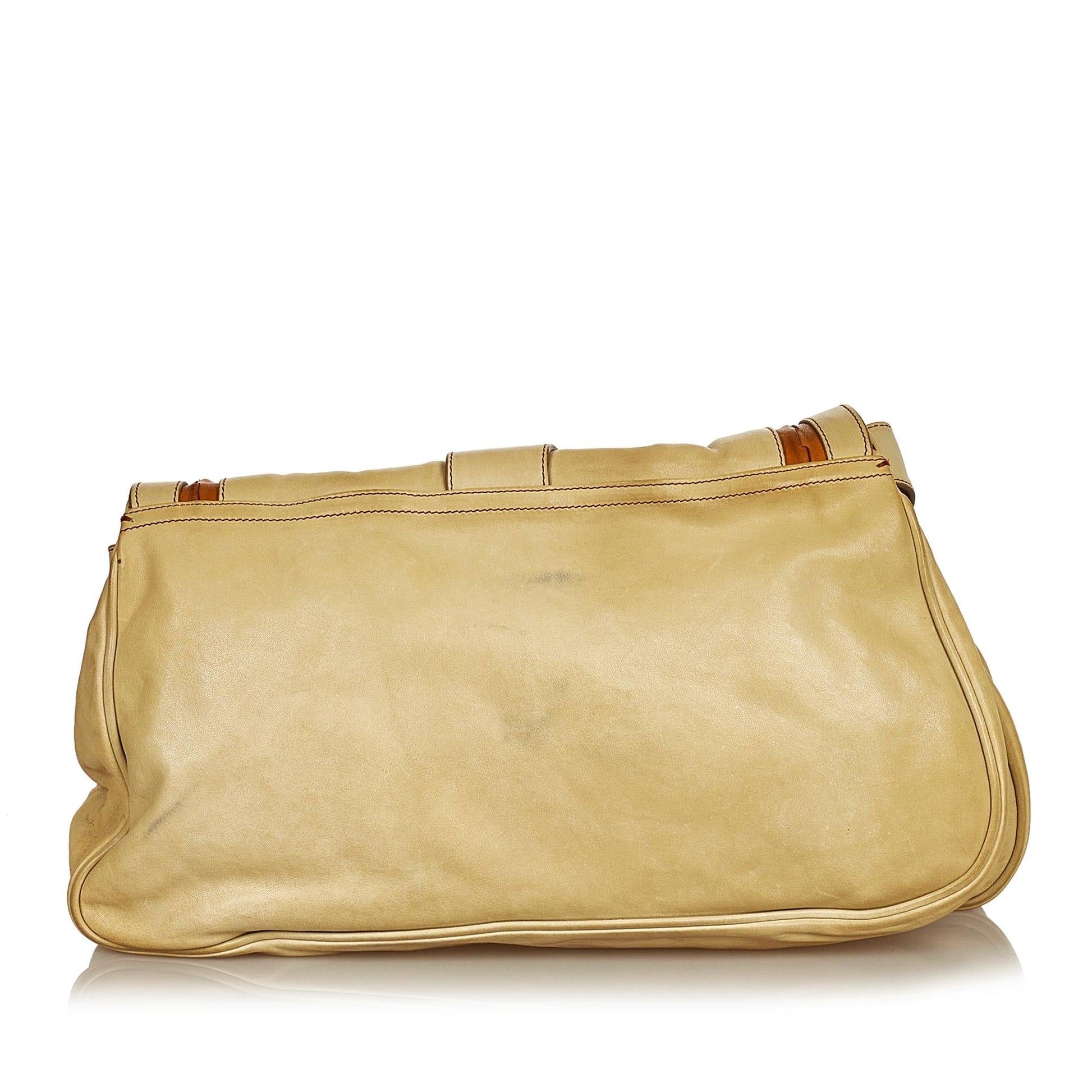 Dior Gaucho Saddle Shoulder Bag Shg Leather