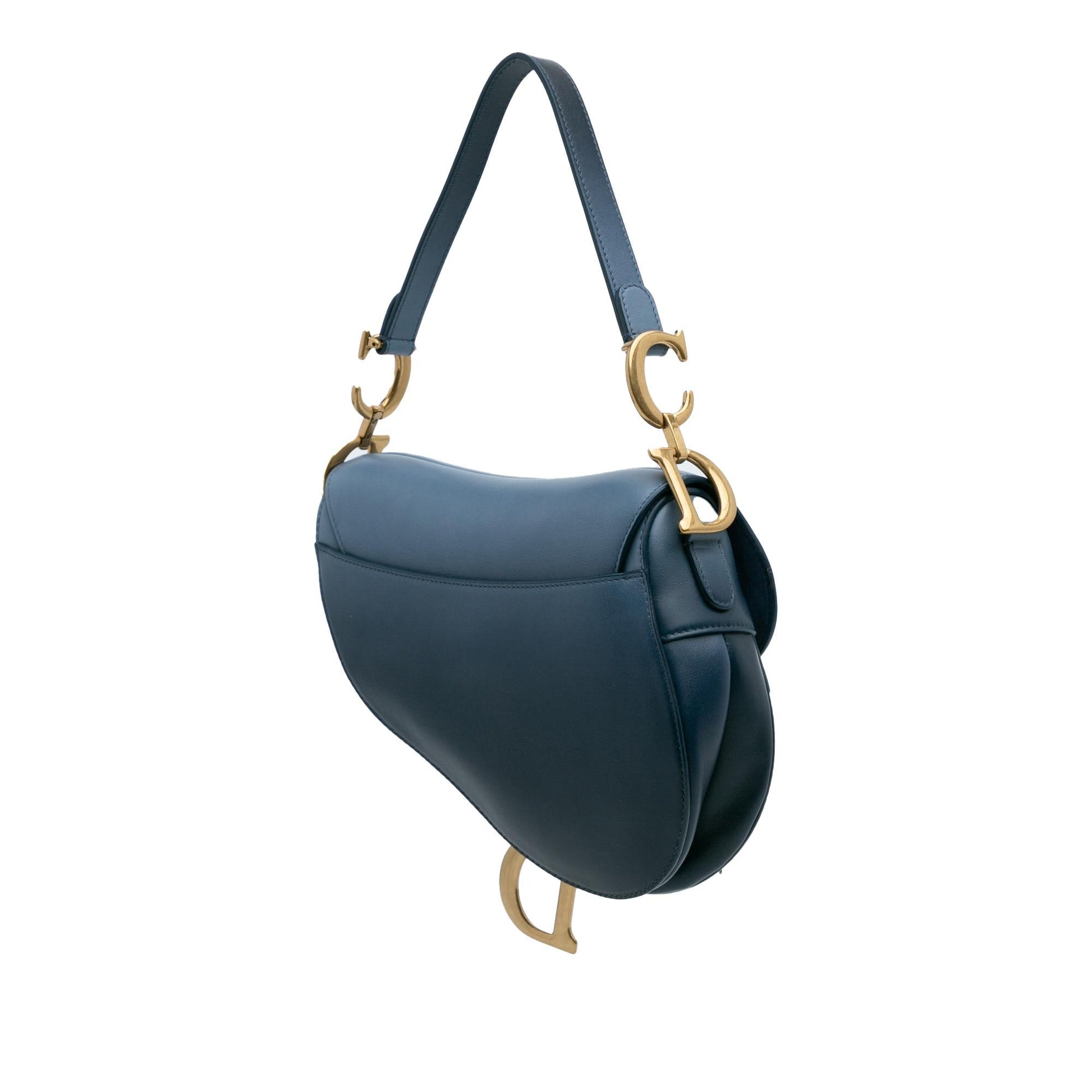 Dior Gradient Calfskin Saddle Bag Shoulder Bag