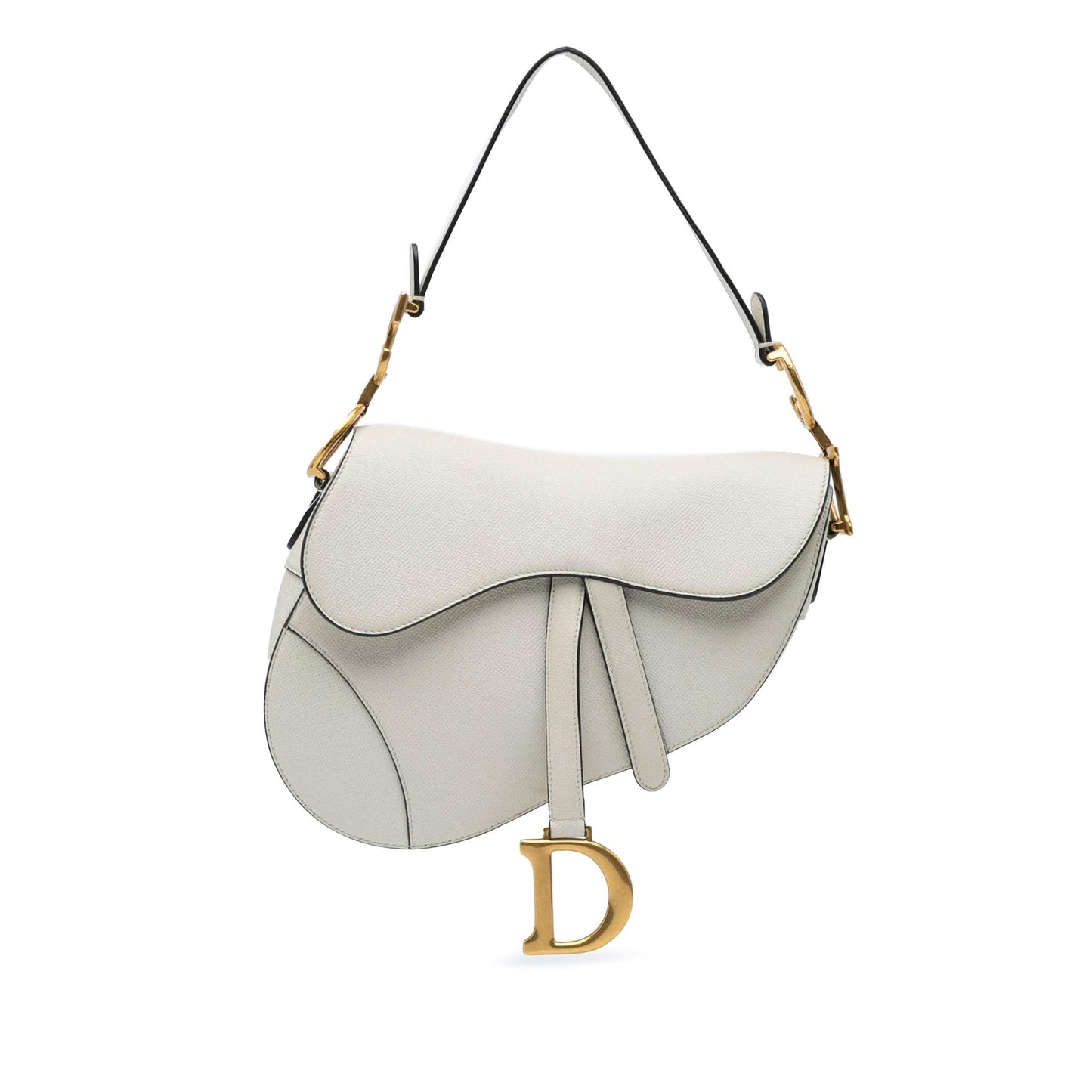 Dior Grained Calfskin Saddle Bag Shoulder Bag Saddle Bag 1