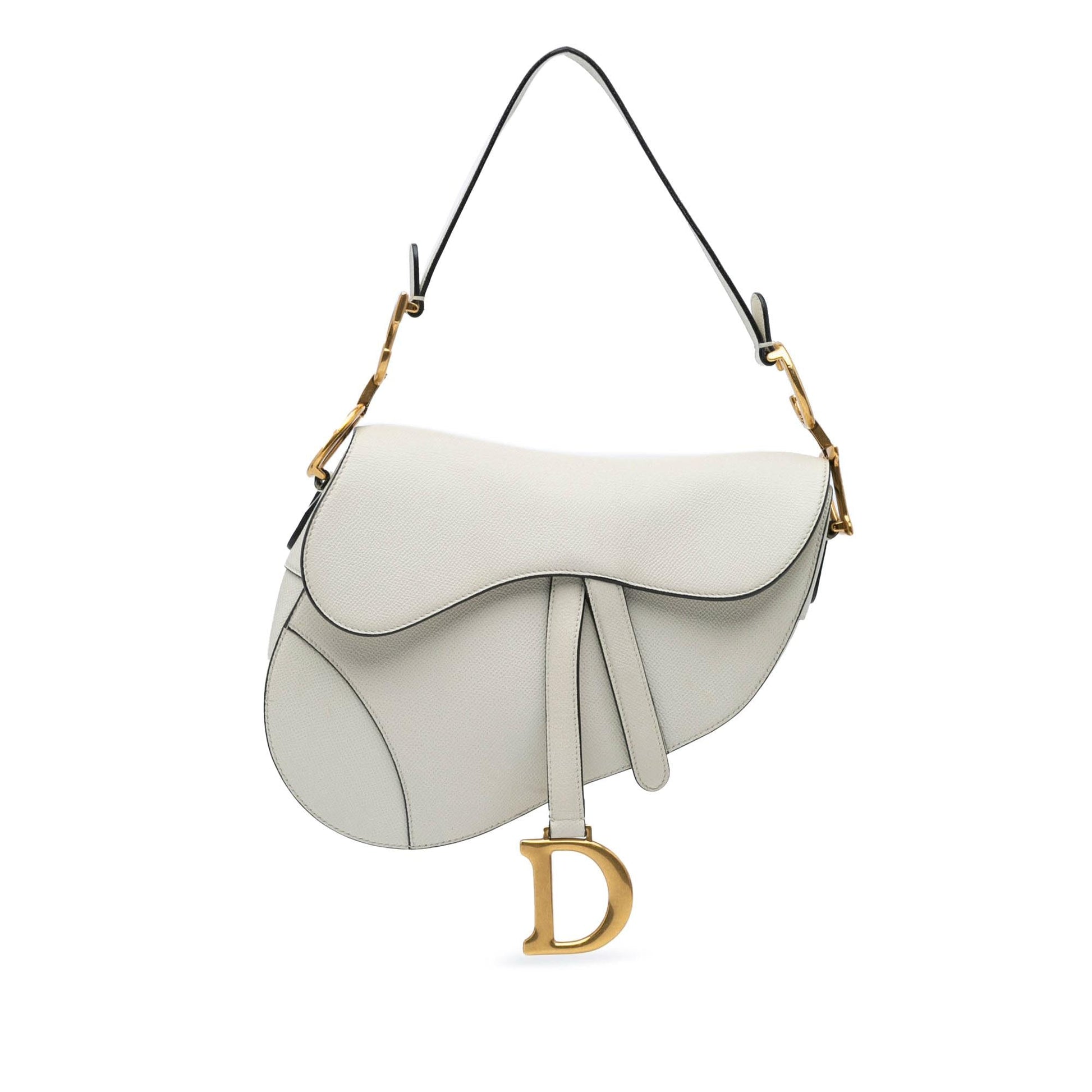 Dior Grained Calfskin Saddle Bag Shoulder Bag Saddle Bag 1