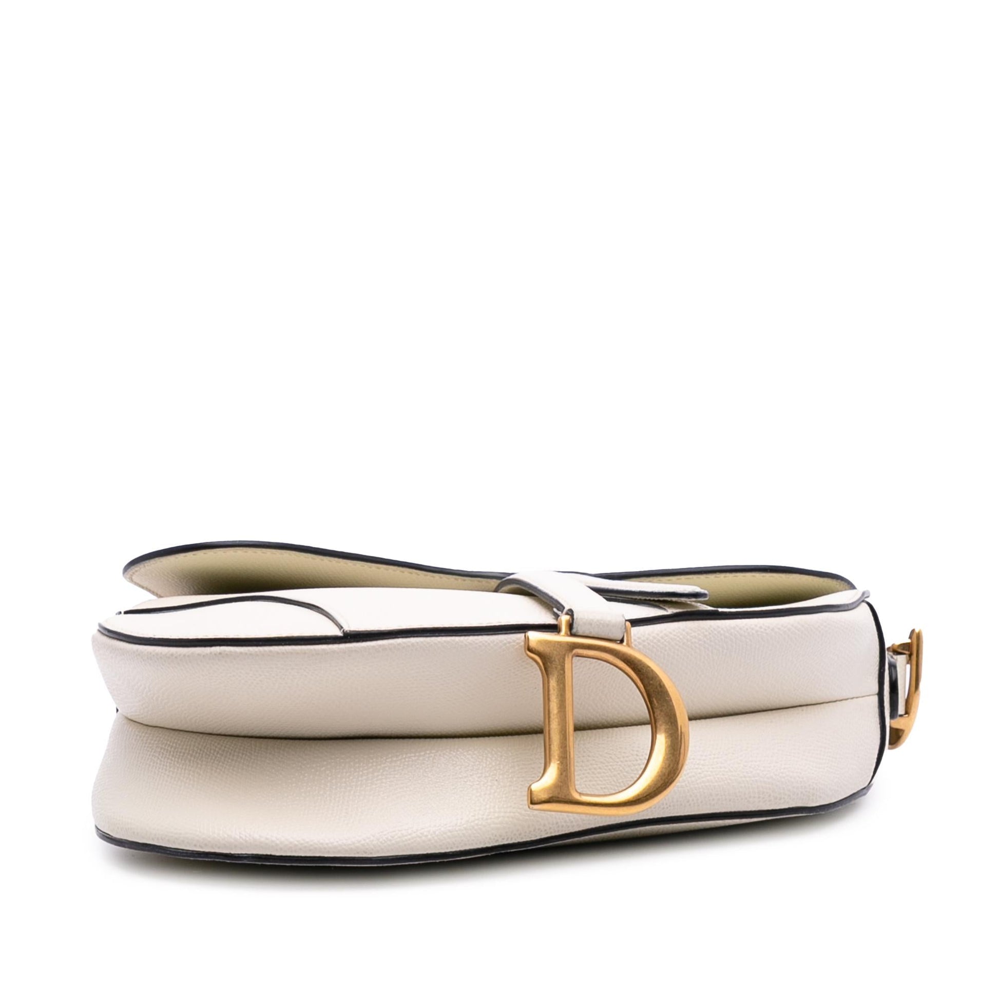 Dior Grained Calfskin Saddle Bag Shoulder Bag Saddle Bag 5