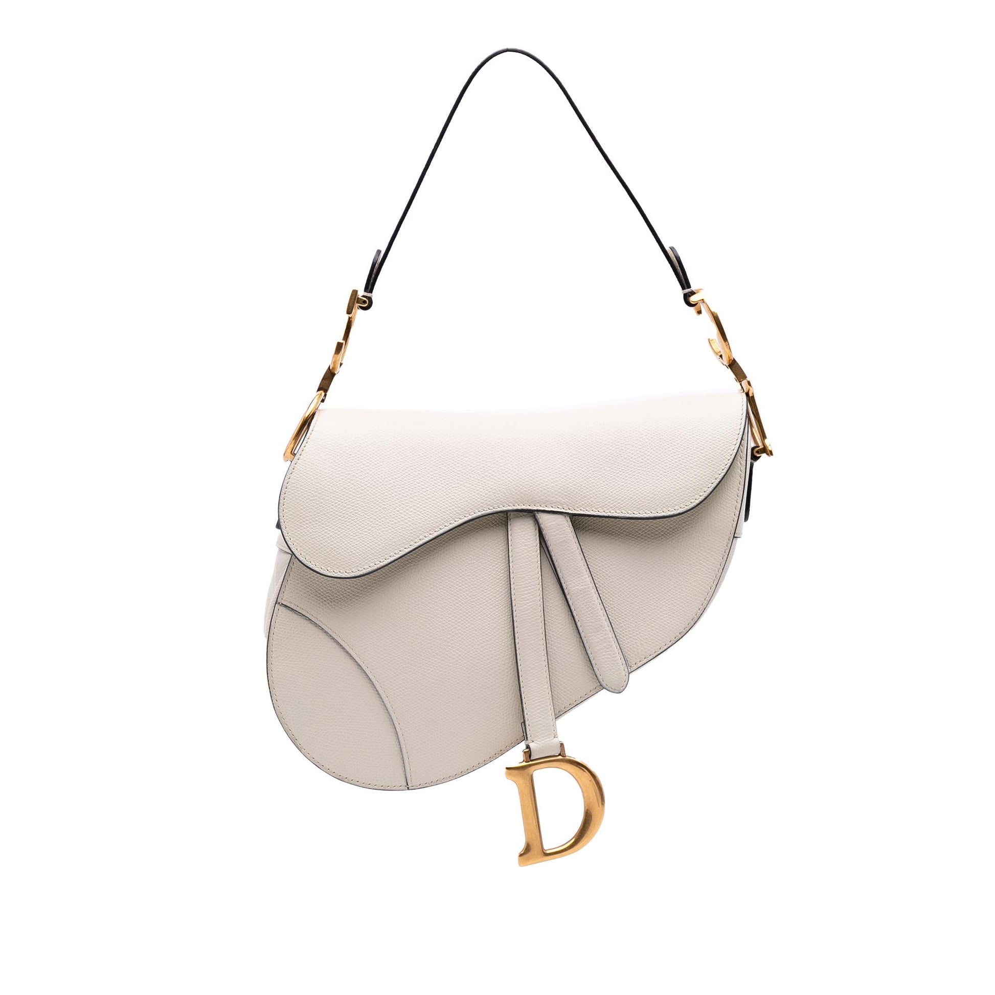 Dior Grained Calfskin Saddle Bag Shoulder Bag Saddle Bag 5