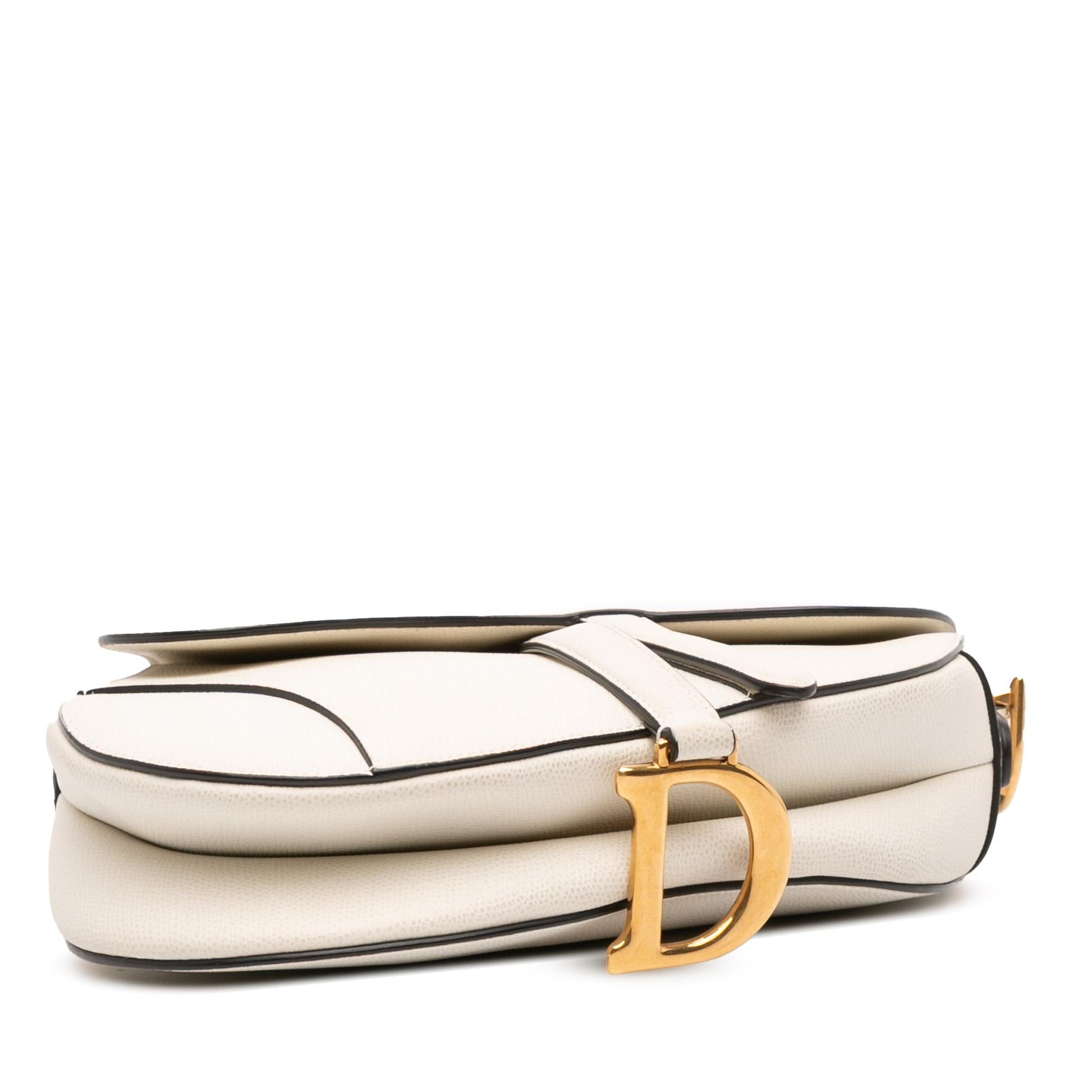 Dior Grained Calfskin Saddle Bag Shoulder Bag Saddle Bag 6