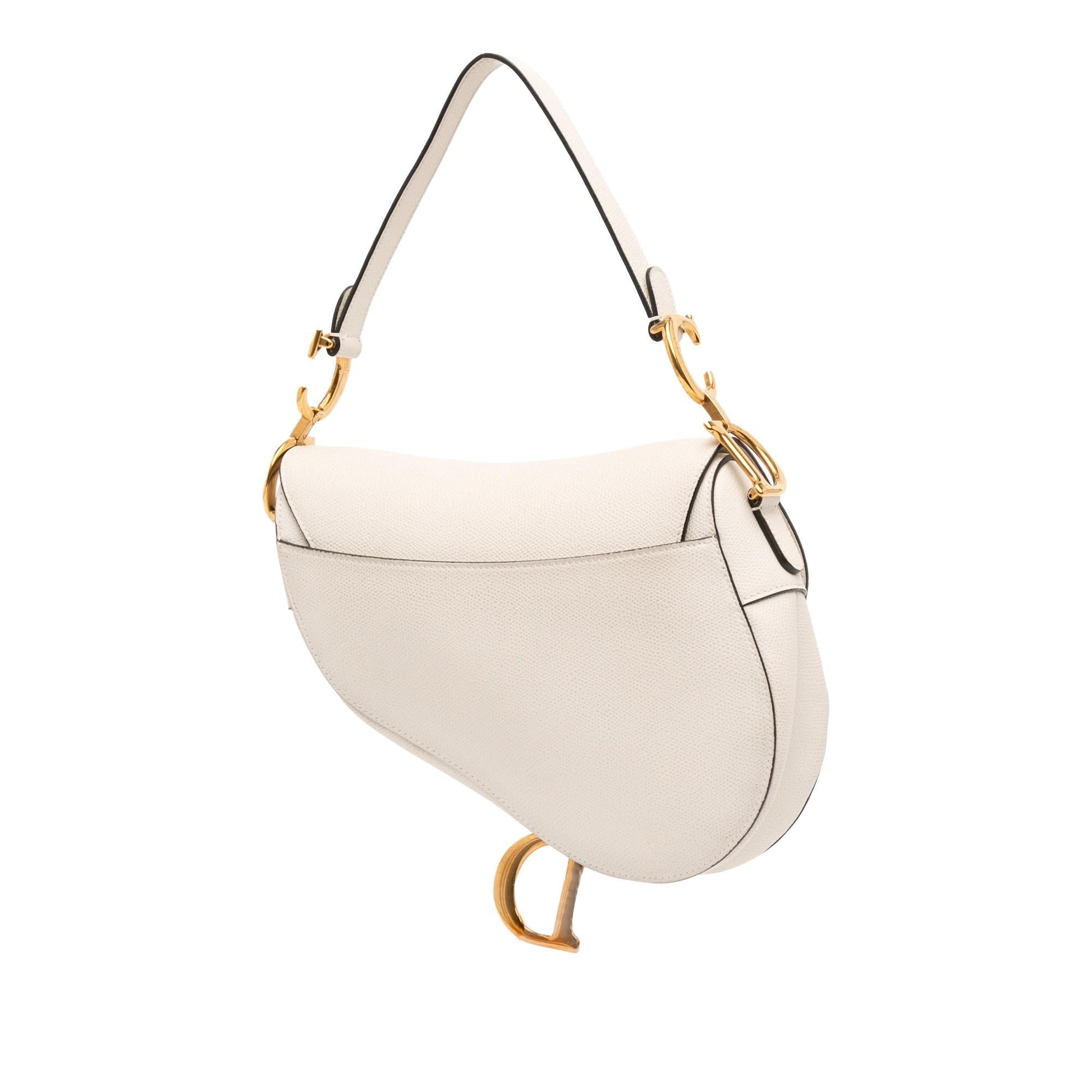 Dior Grained Calfskin Saddle Bag Shoulder Bag Saddle Bag 6