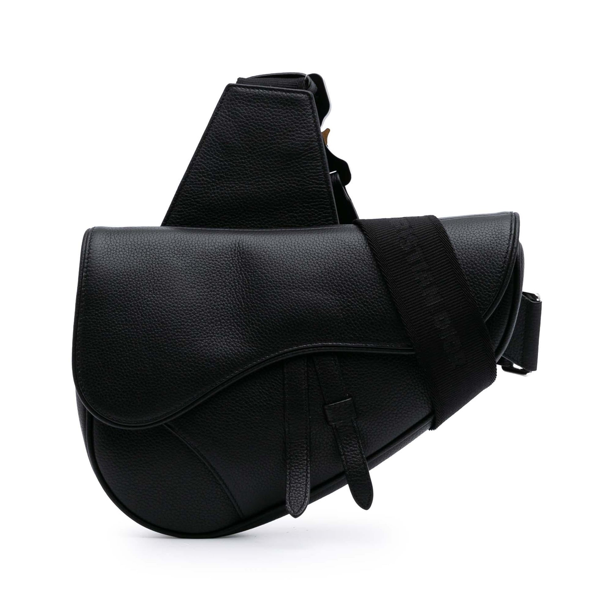Dior Grained Calfskin Saddle Bag Crossbody Bag Saddle Bag 7