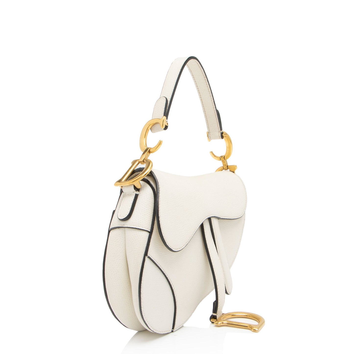 Dior Grained Calfskin Saddle Bag Mini Shoulder Bag Saddle Mini Bag