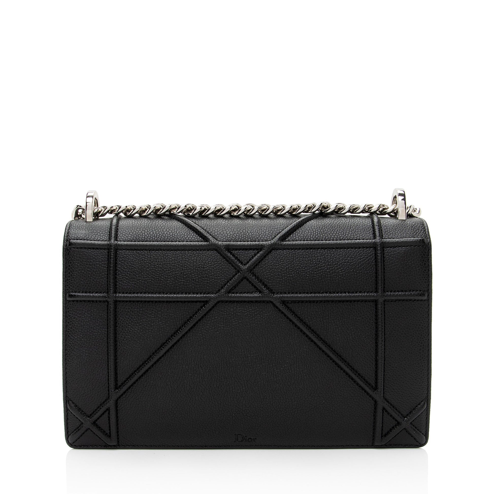 Dior Grained ama Shoulder Bag Shf Kziqlt Leather Medium