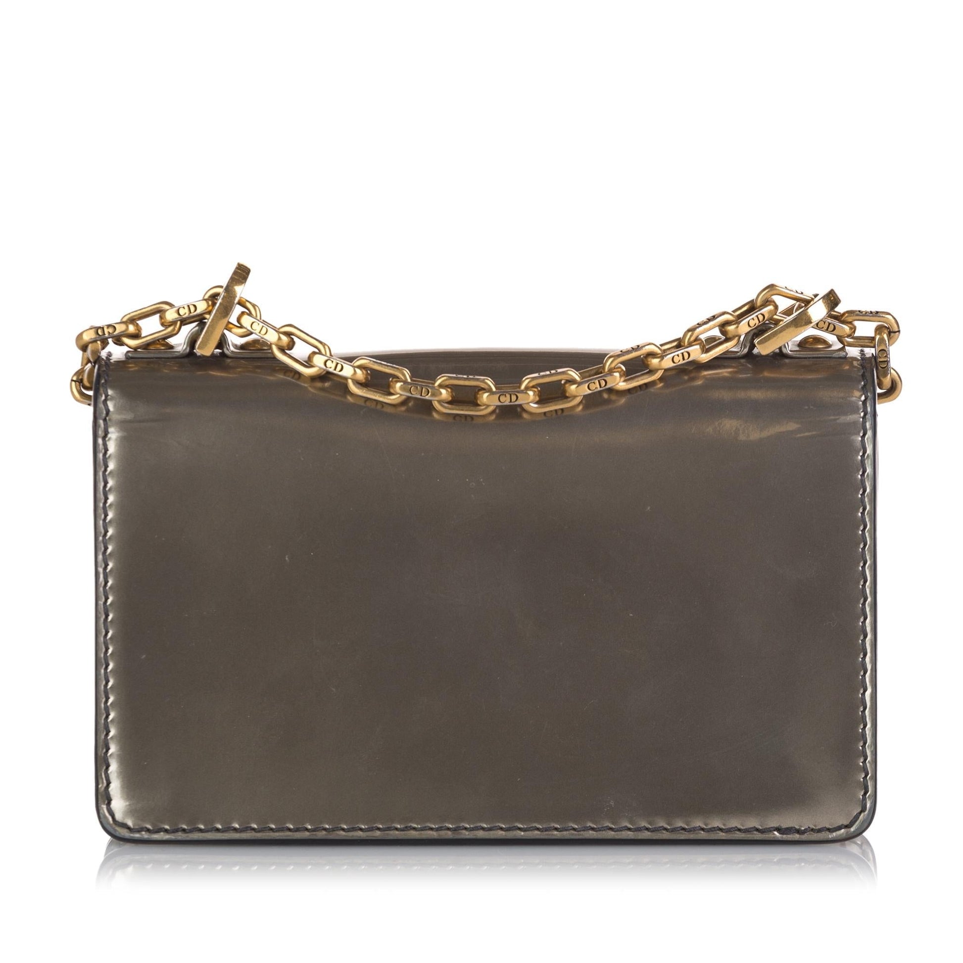Dior Ja Shoulder Bag Mini Chain Flap