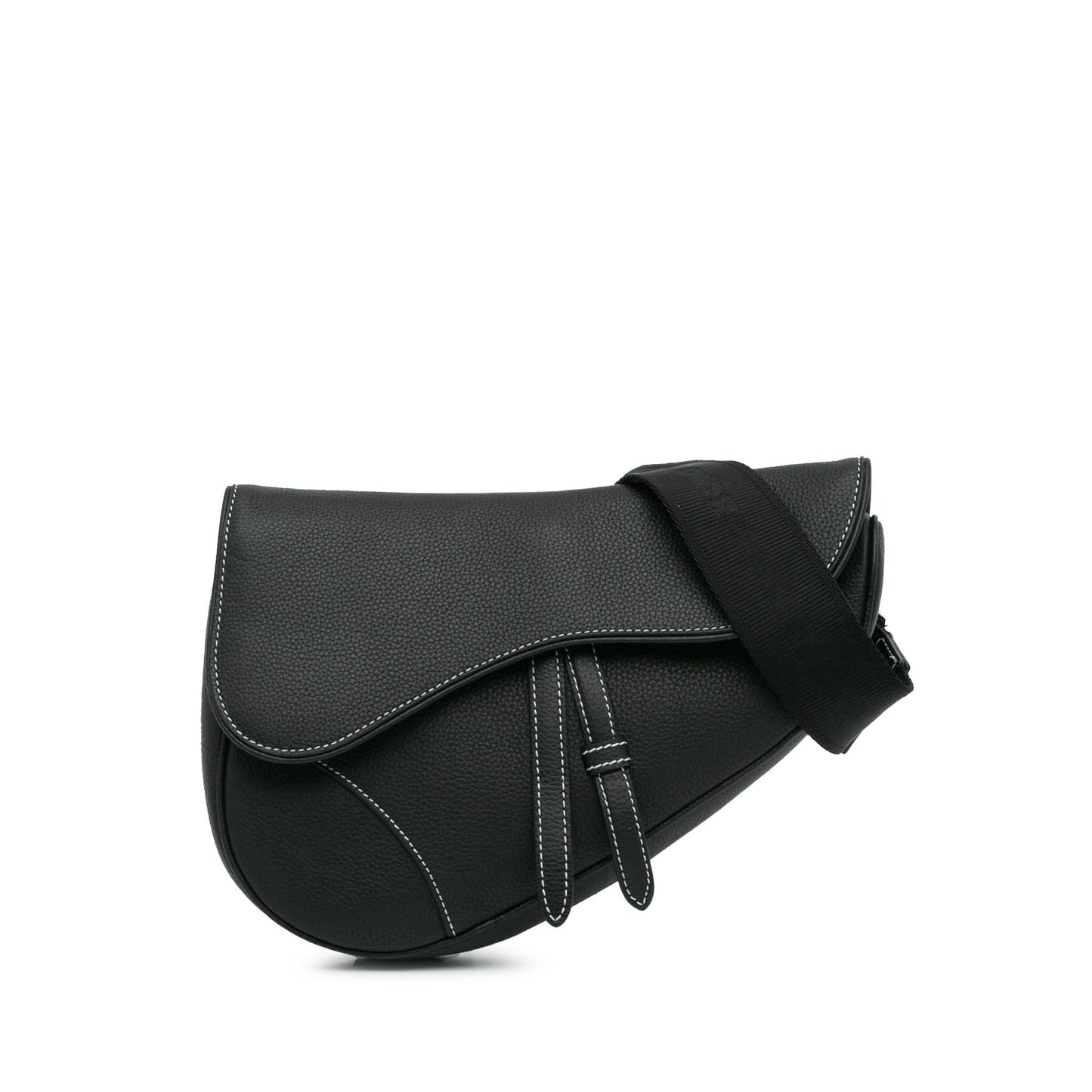 Dior Kim Jones Grained Calfskin Saddle Bag Crossbody Bag Saddle Bag 1