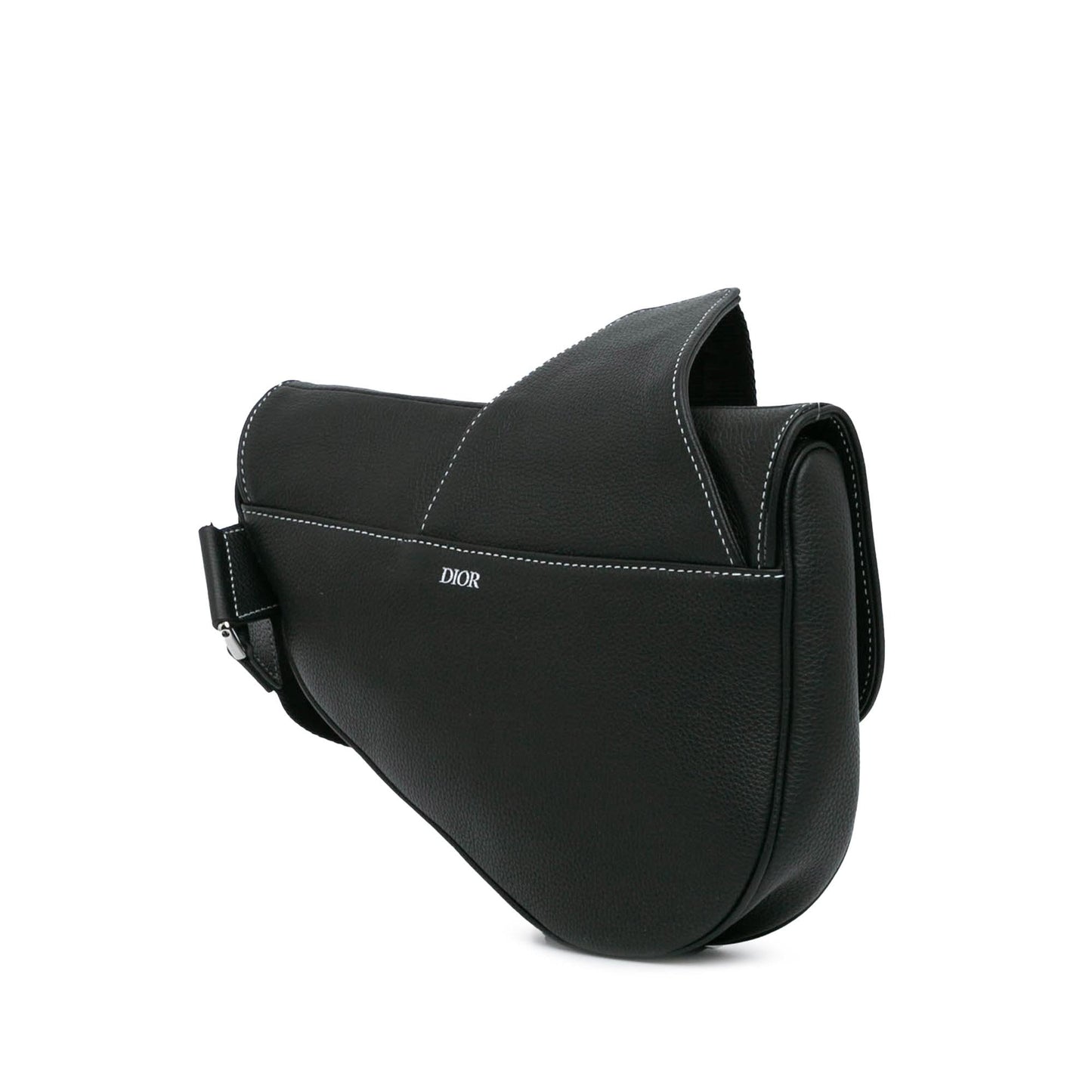 Dior Kim Jones Grained Calfskin Saddle Bag Crossbody Bag Saddle Bag 1
