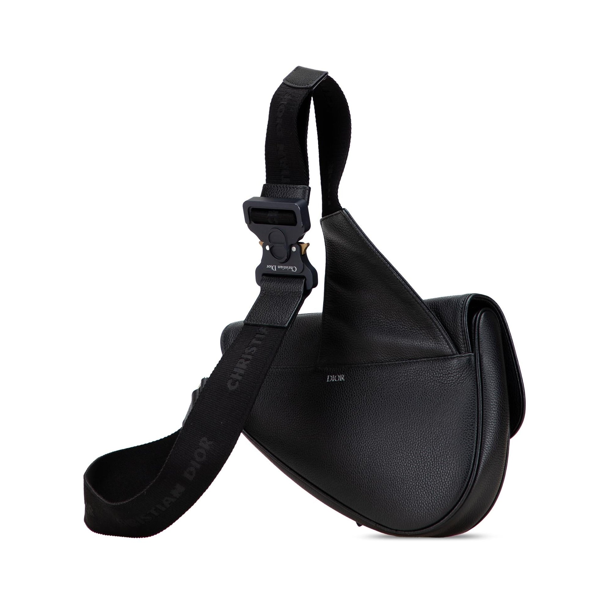 Dior Kim Jones Grained Calfskin Saddle Bag Crossbody Bag Saddle Bag 2