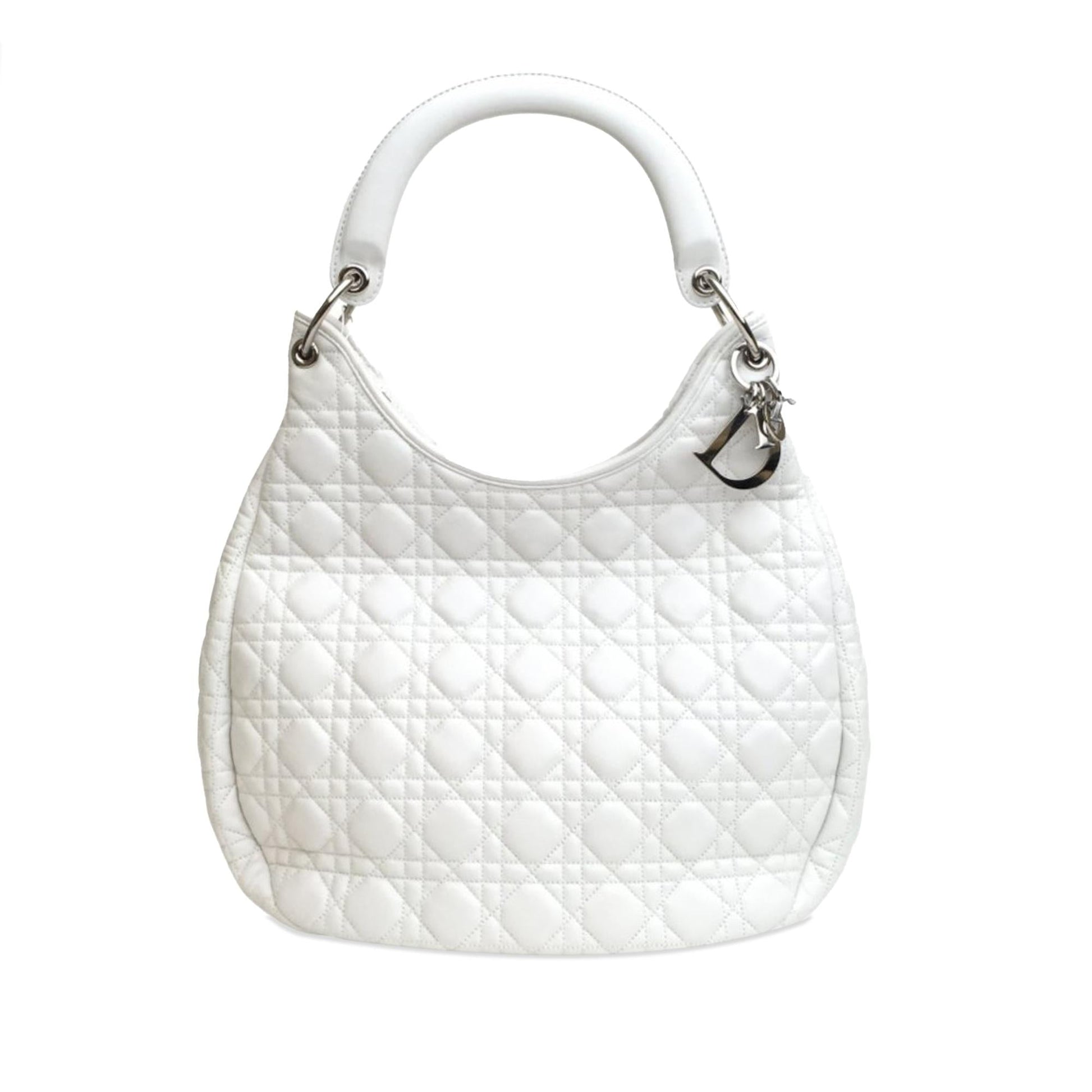 Dior Lady Cannage Hobo Shg K60Faw Shoulder Bag