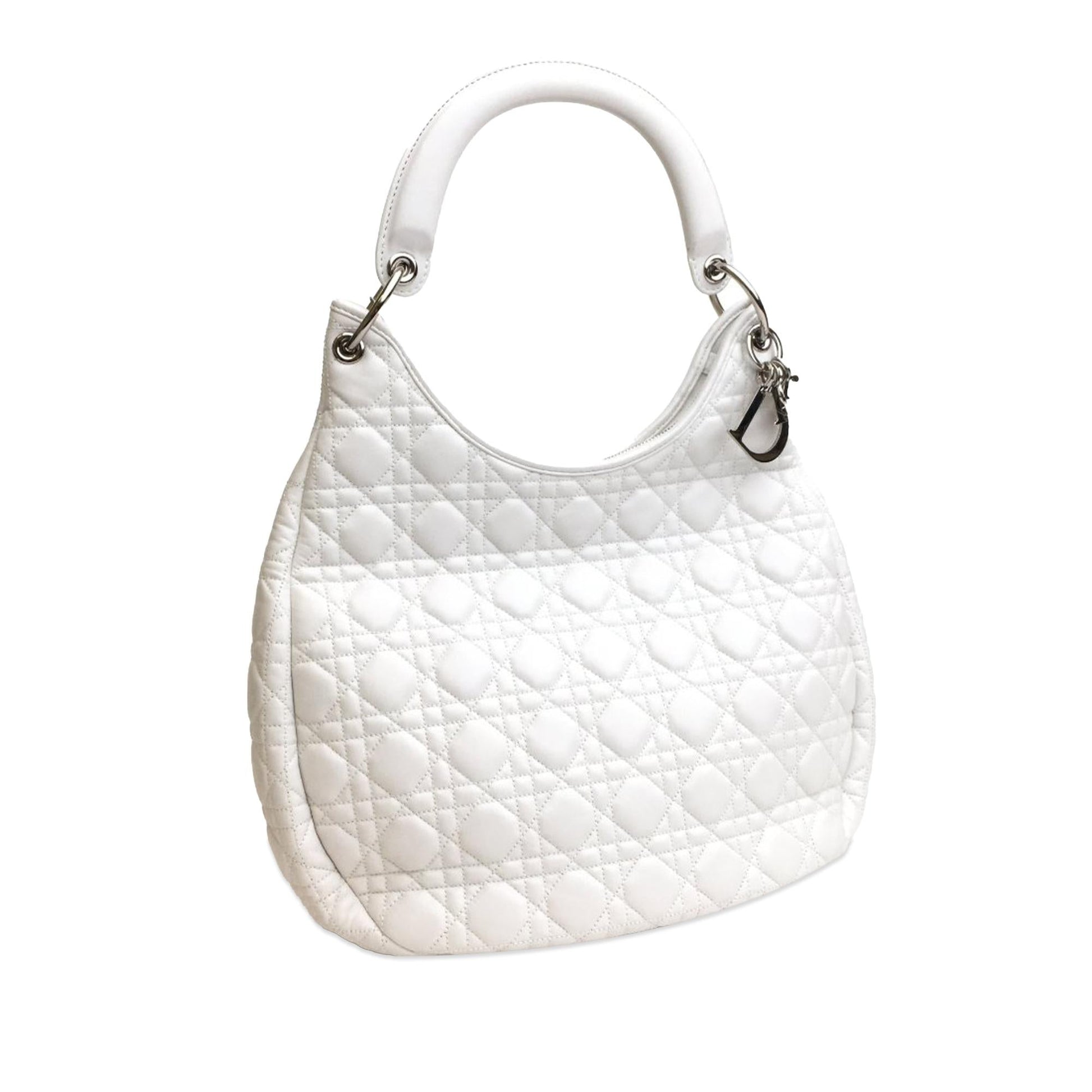 Dior Lady Cannage Hobo Shg K60Faw Shoulder Bag