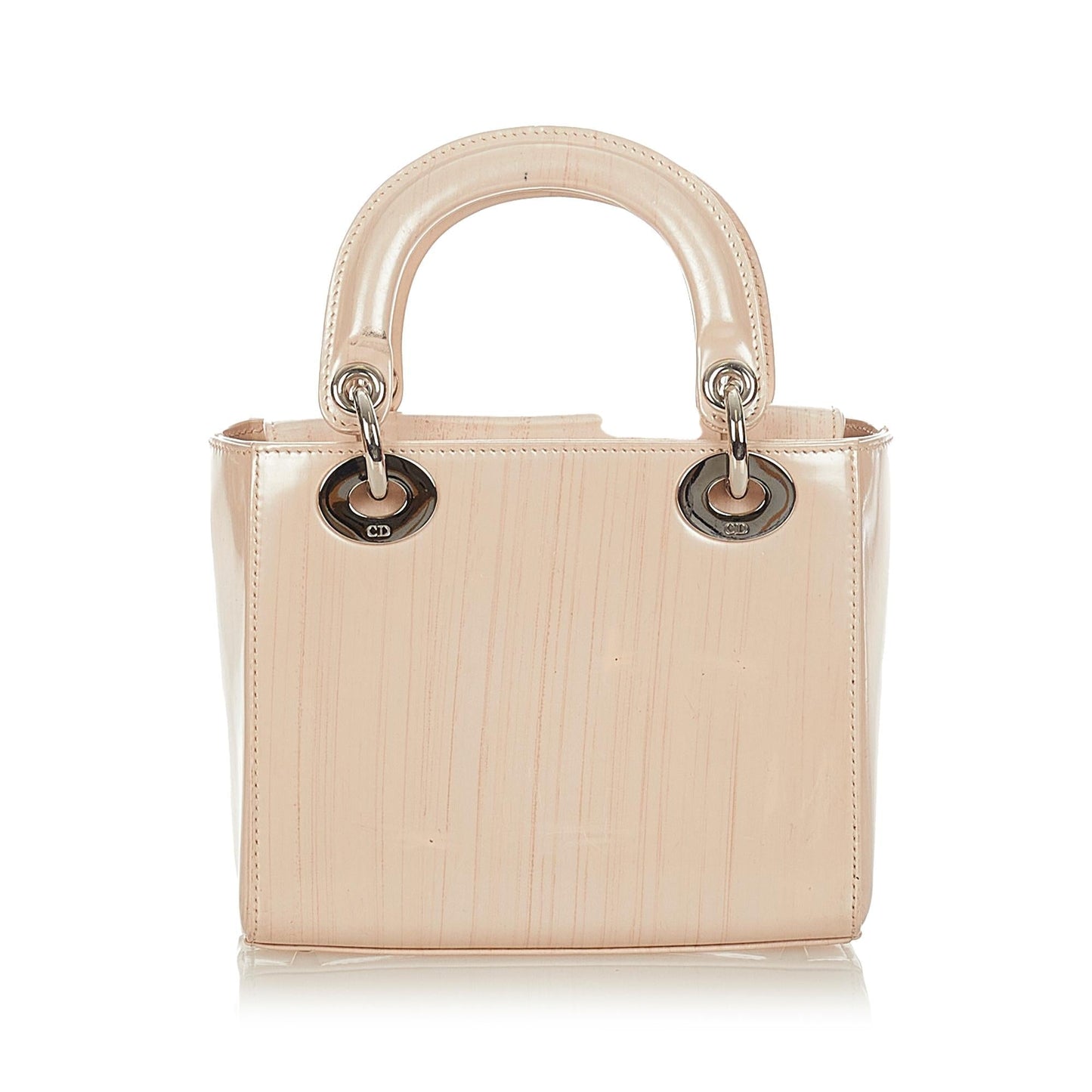 Dior Lady Satchel Shg Leather Satchel Bag