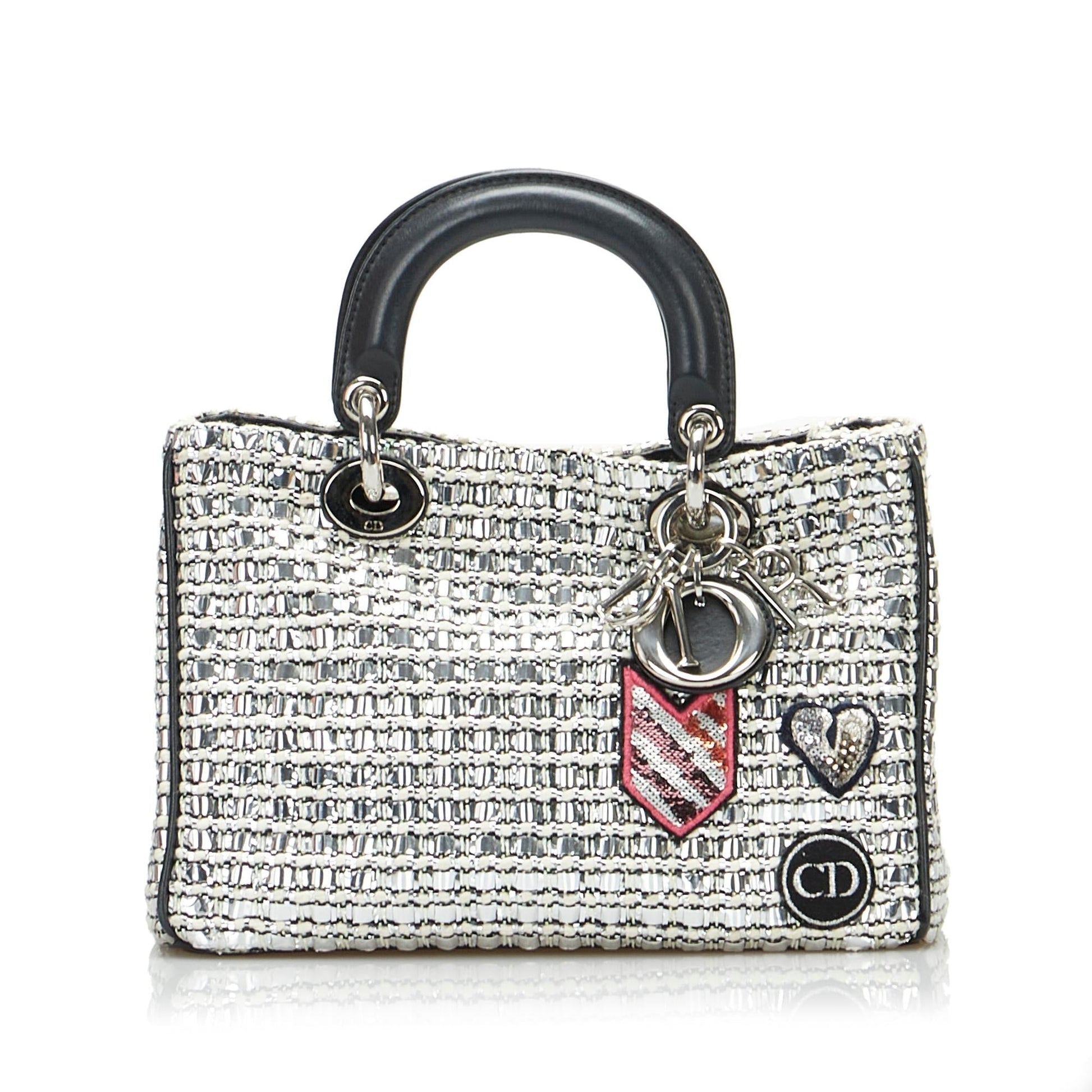 Dior Lady Patchwork Metallic Satchel Shg Bibjyb Satchel Bag