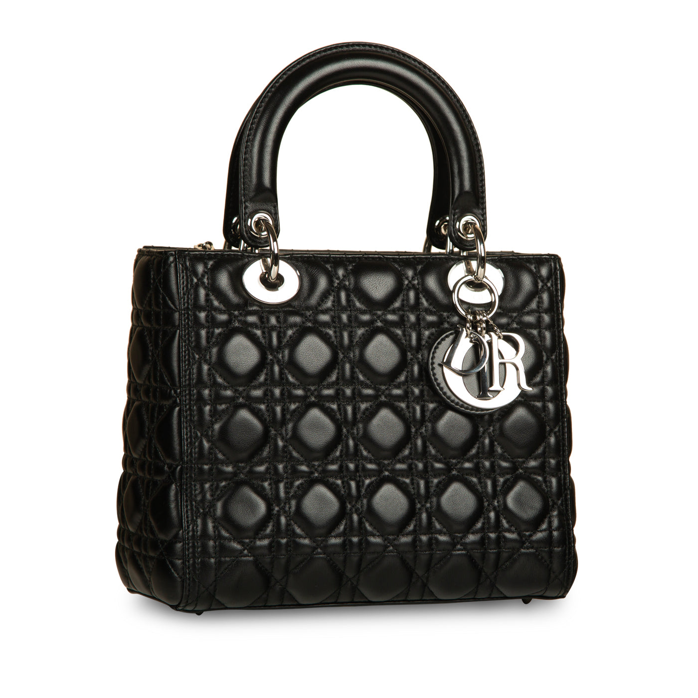 Dior Christian Lady Shw Tote Bag Medium Medium Shw 1