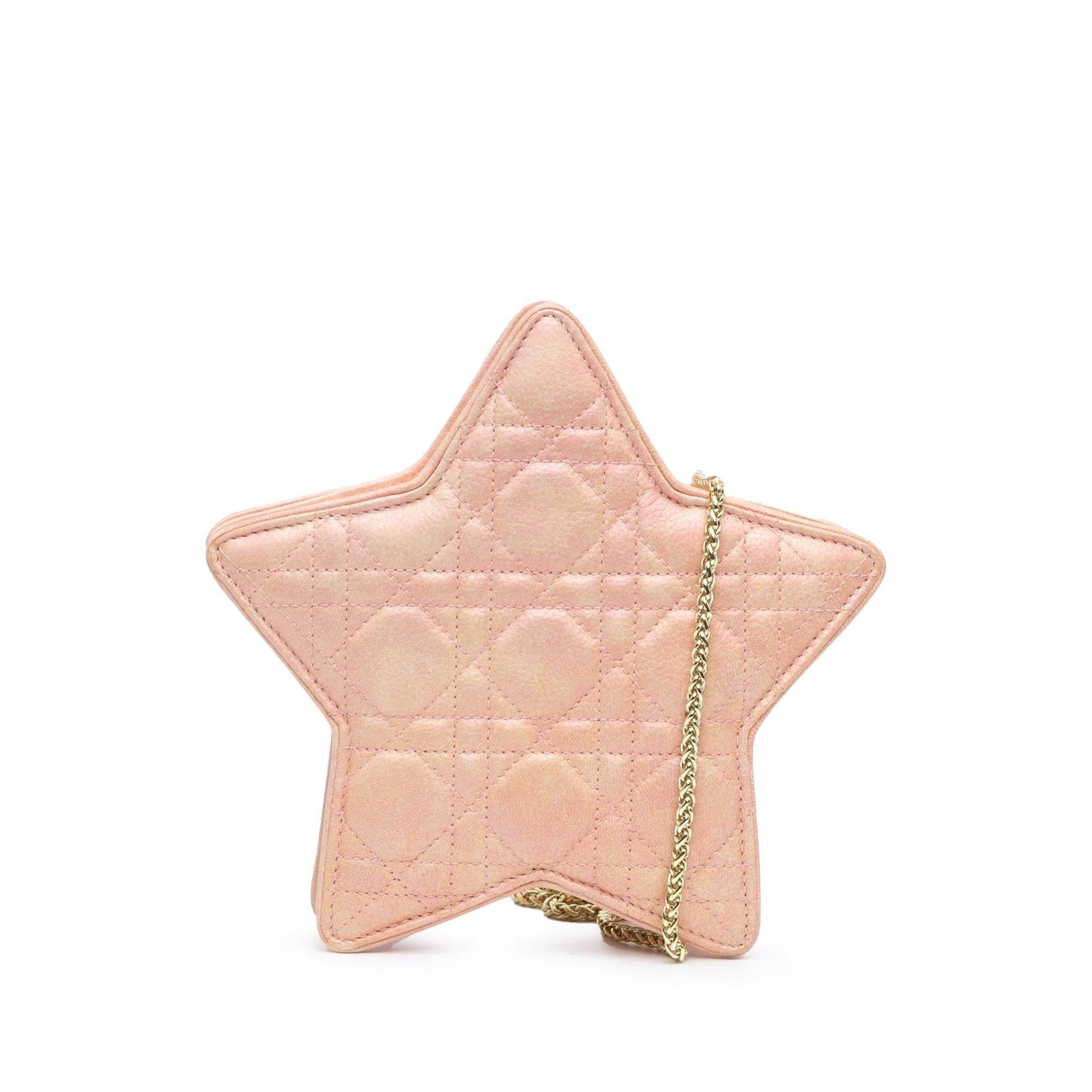 Dior Cannage Kids Star Crossbody Lambskin Crossbody Bag
