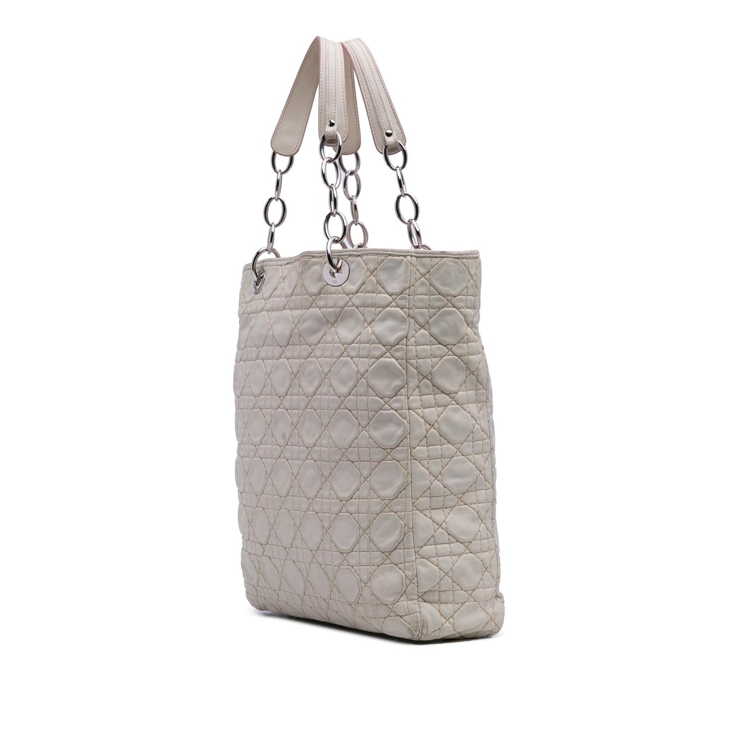 Dior Cannage Lady Soft Shopping Tote Lambskin Tote Bag Shopping Tote 1