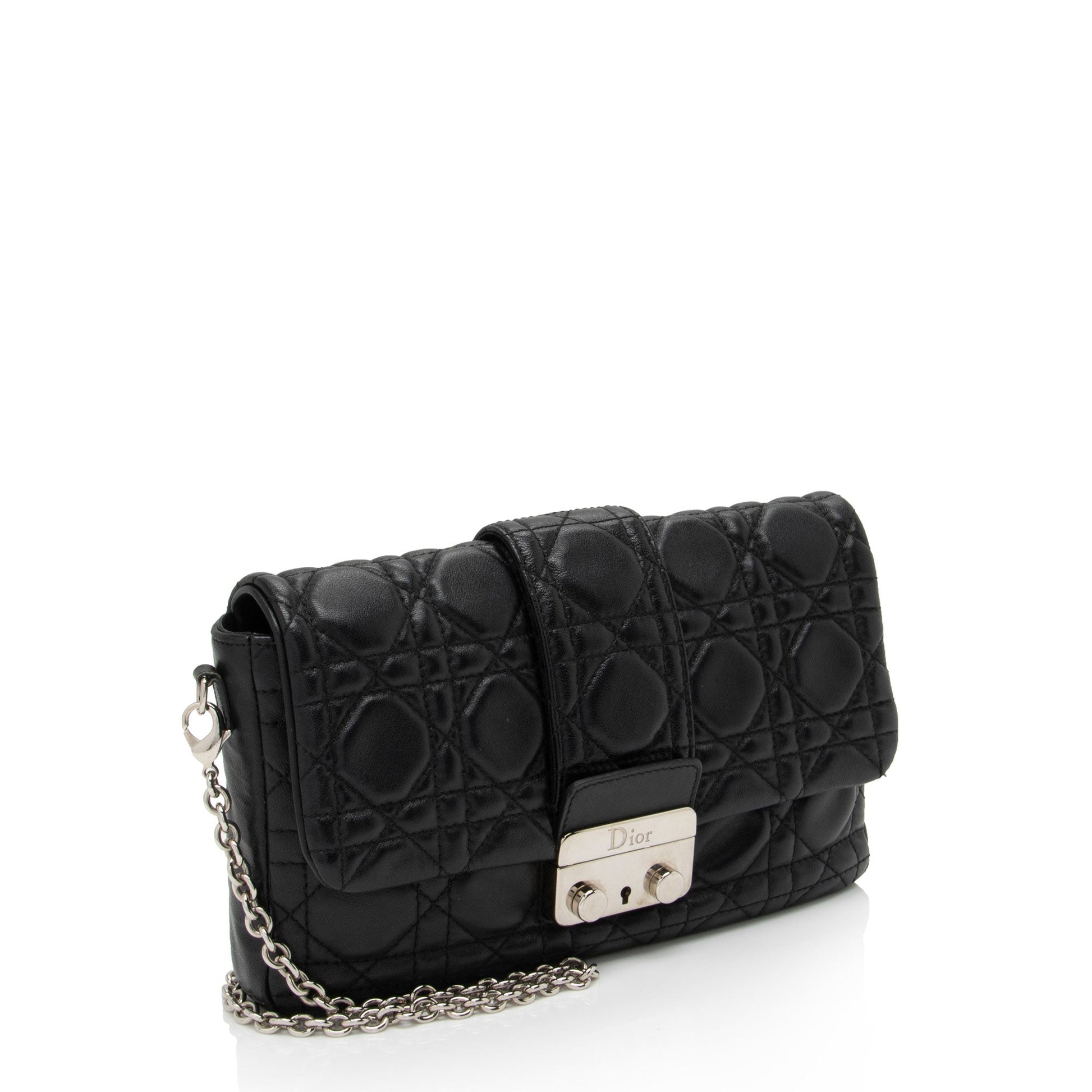 Dior Cannage Miss Promenade Crossbody Shf Isead3 Lambskin Crossbody Bag