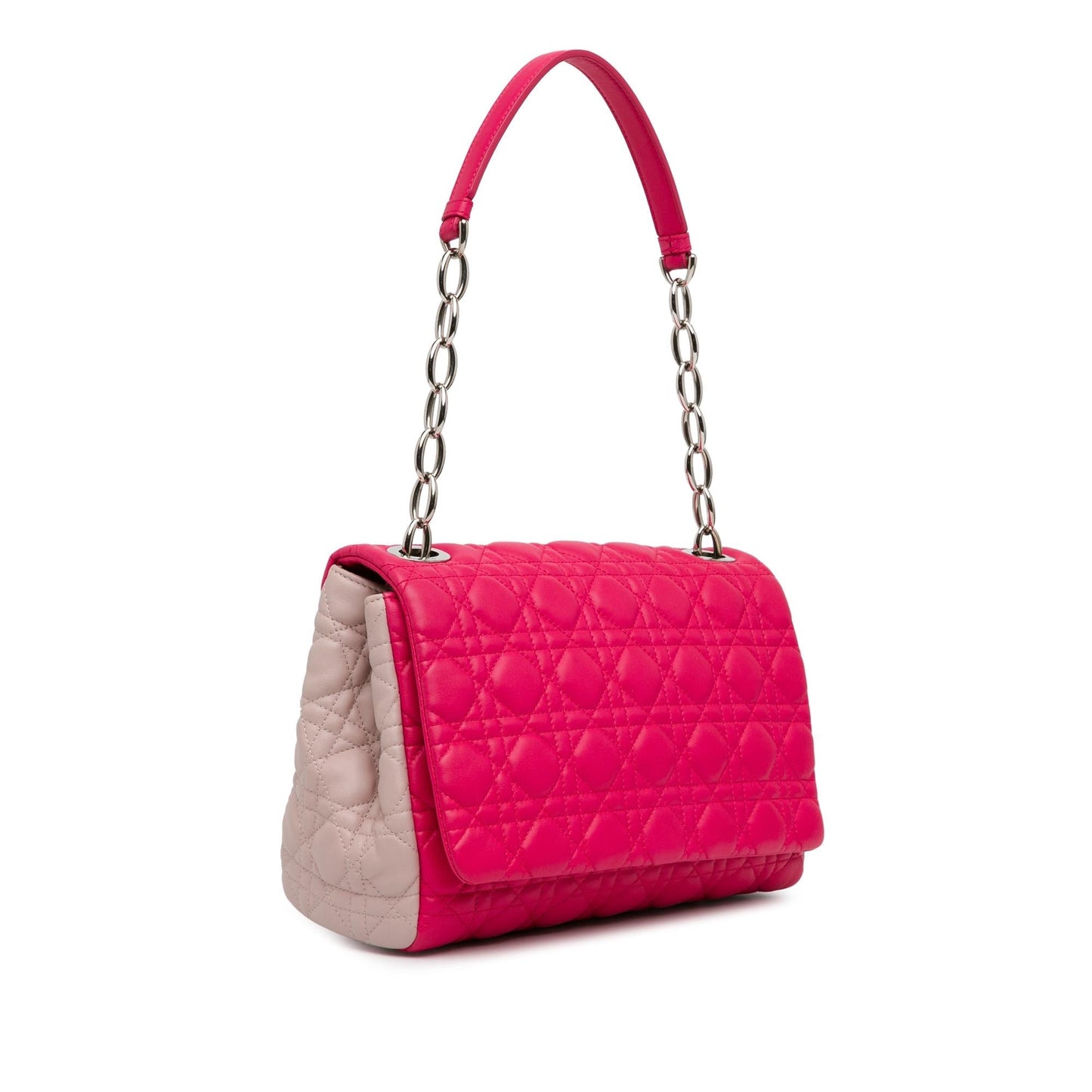 Dior Cannage Soft Shg Shoulder Bag Lambskin Flap