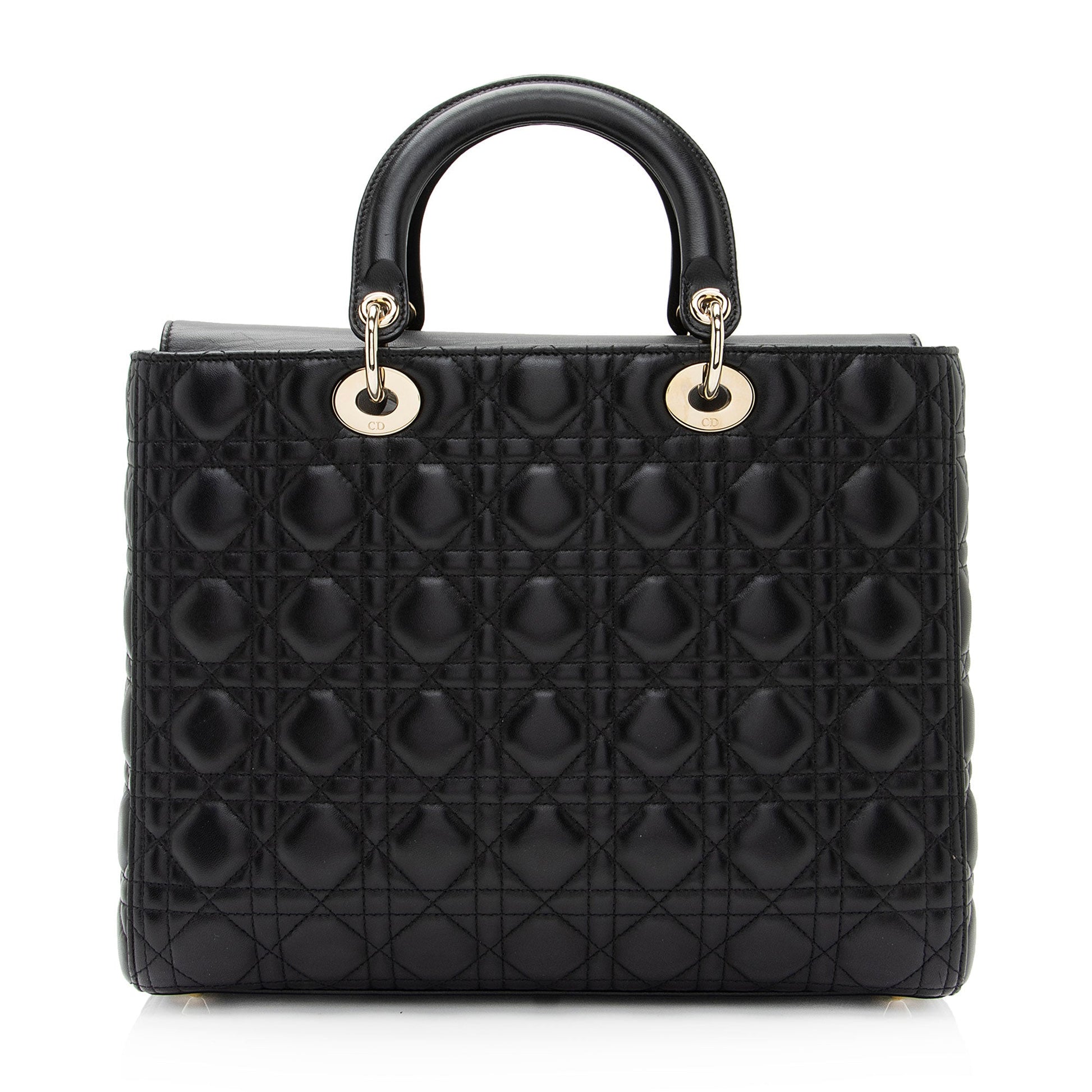 Dior Lady Tote Shf 9Gavwy Lambskin Large Tote Bag