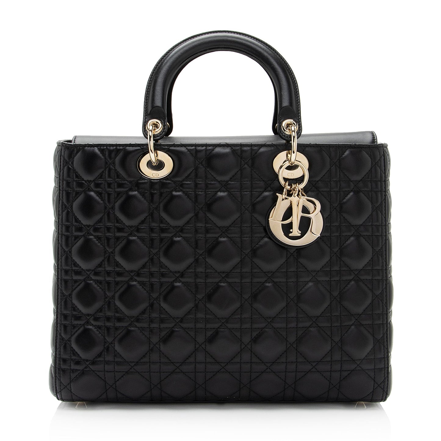 Dior Lady Tote Shf 9Gavwy Lambskin Large Tote Bag