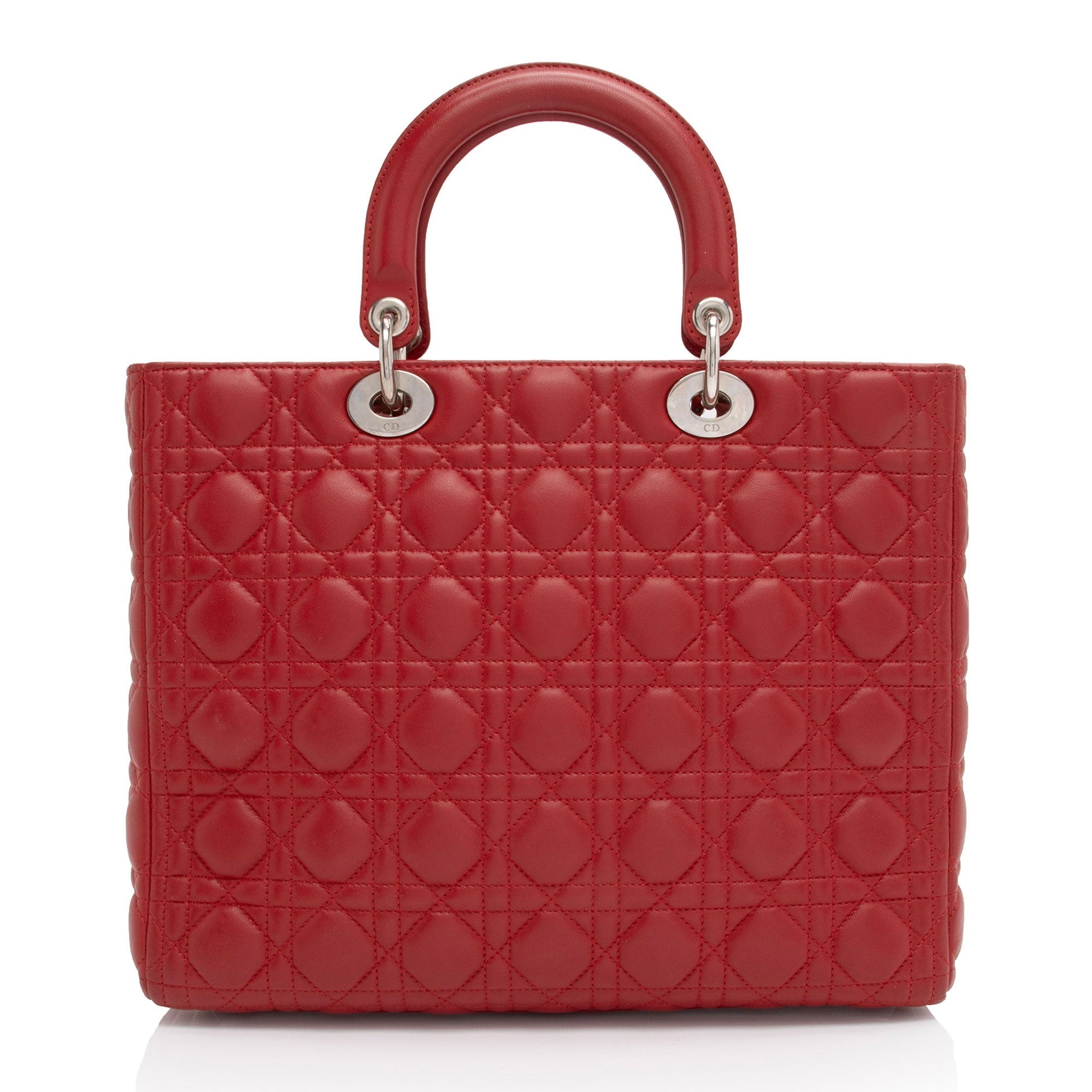 Dior Lady Tote Shf Eohgfy Lambskin Large Tote Bag