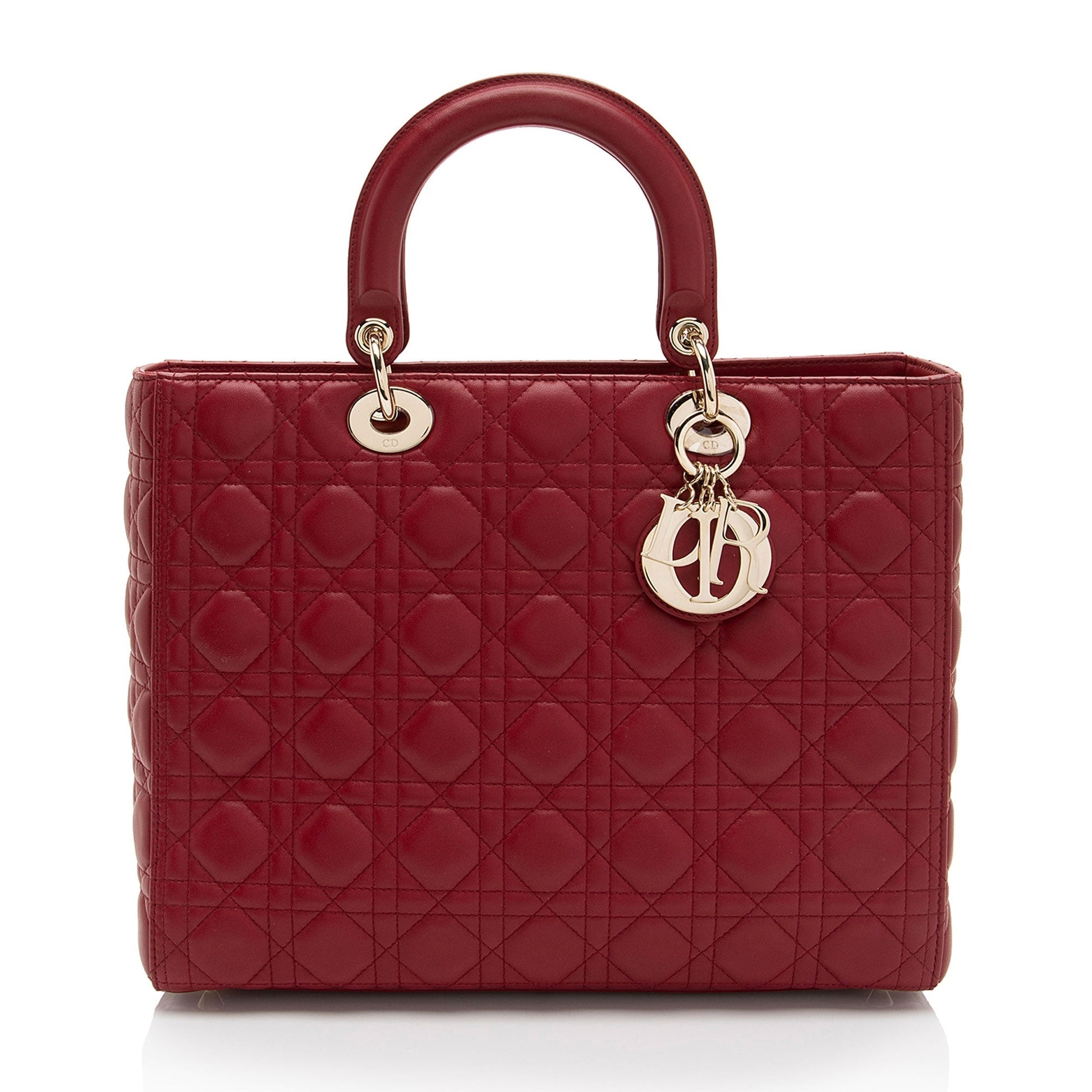 Dior Lady Tote Shf Qajy9M Lambskin Large Tote Bag