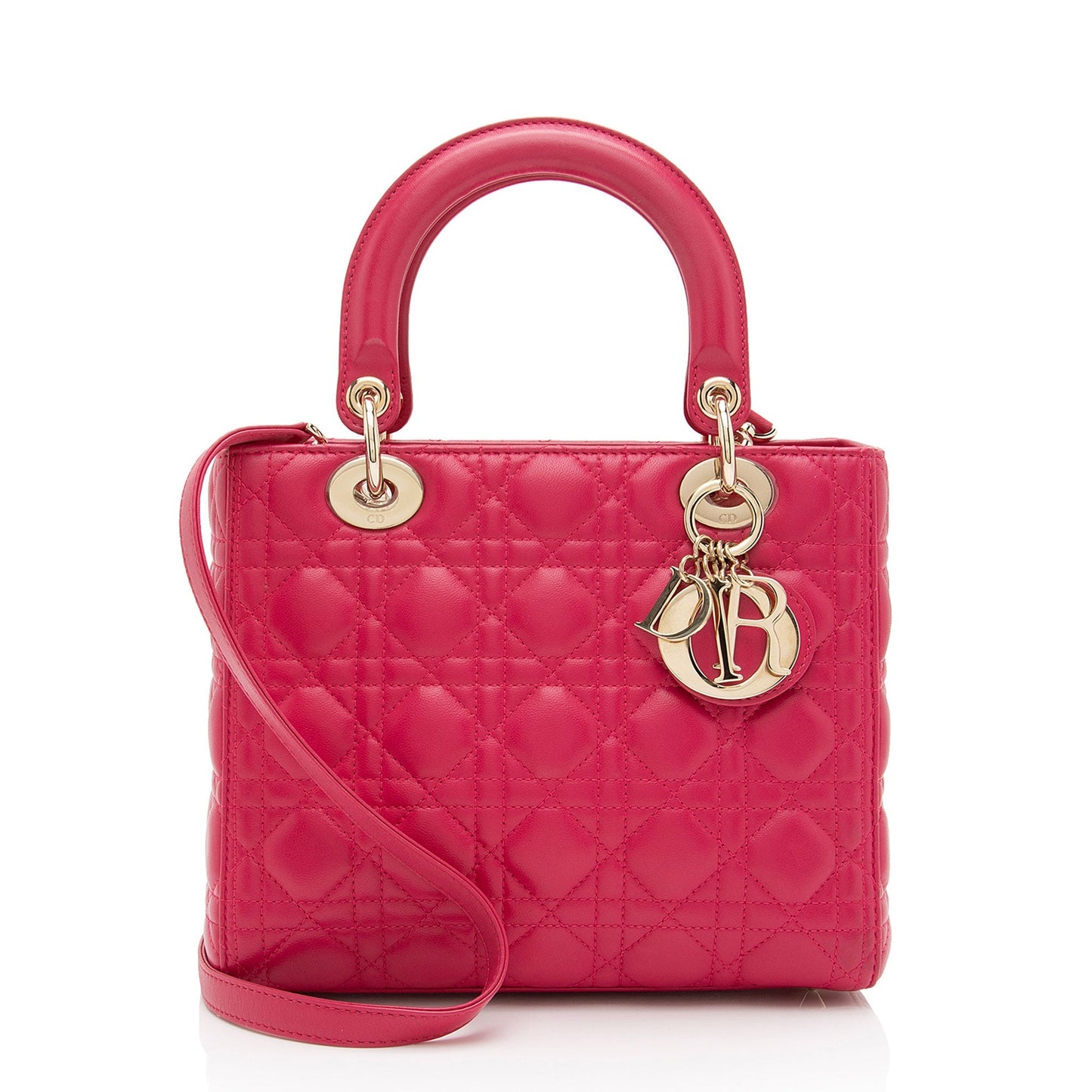 Dior Lady Tote Shf Kyzd71 Lambskin Medium Tote Bag