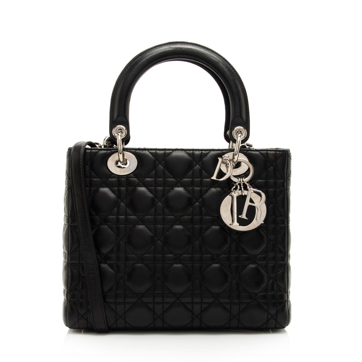 Dior Lady Tote Shf Pcv3Bo Lambskin Medium Tote Bag