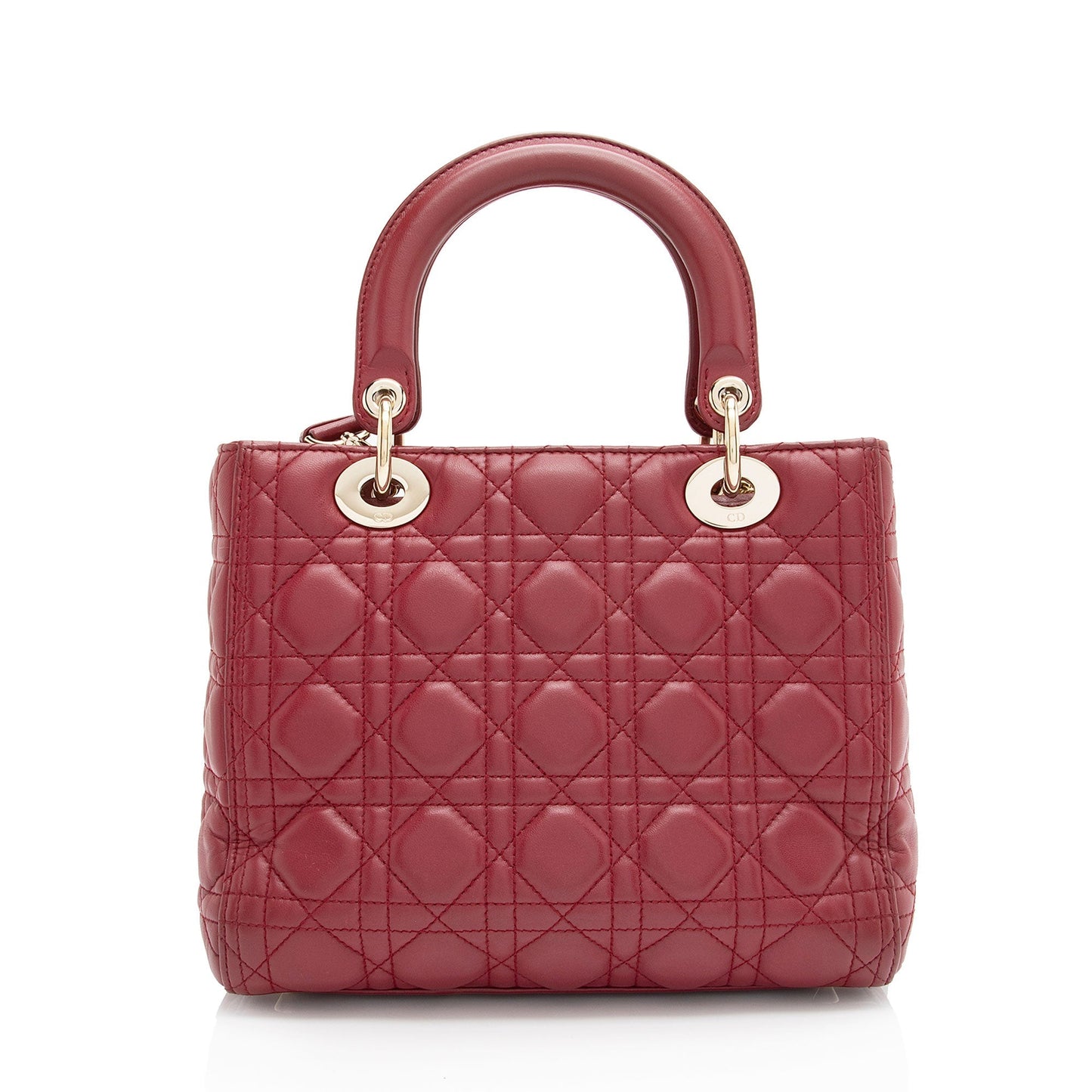 Dior Lady Tote Shf Nvdj1U Lambskin Medium Tote Bag