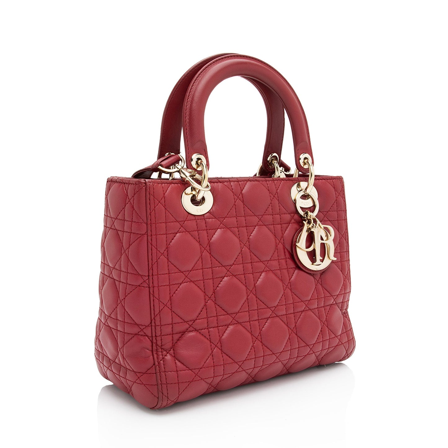 Dior Lady Tote Shf Nvdj1U Lambskin Medium Tote Bag