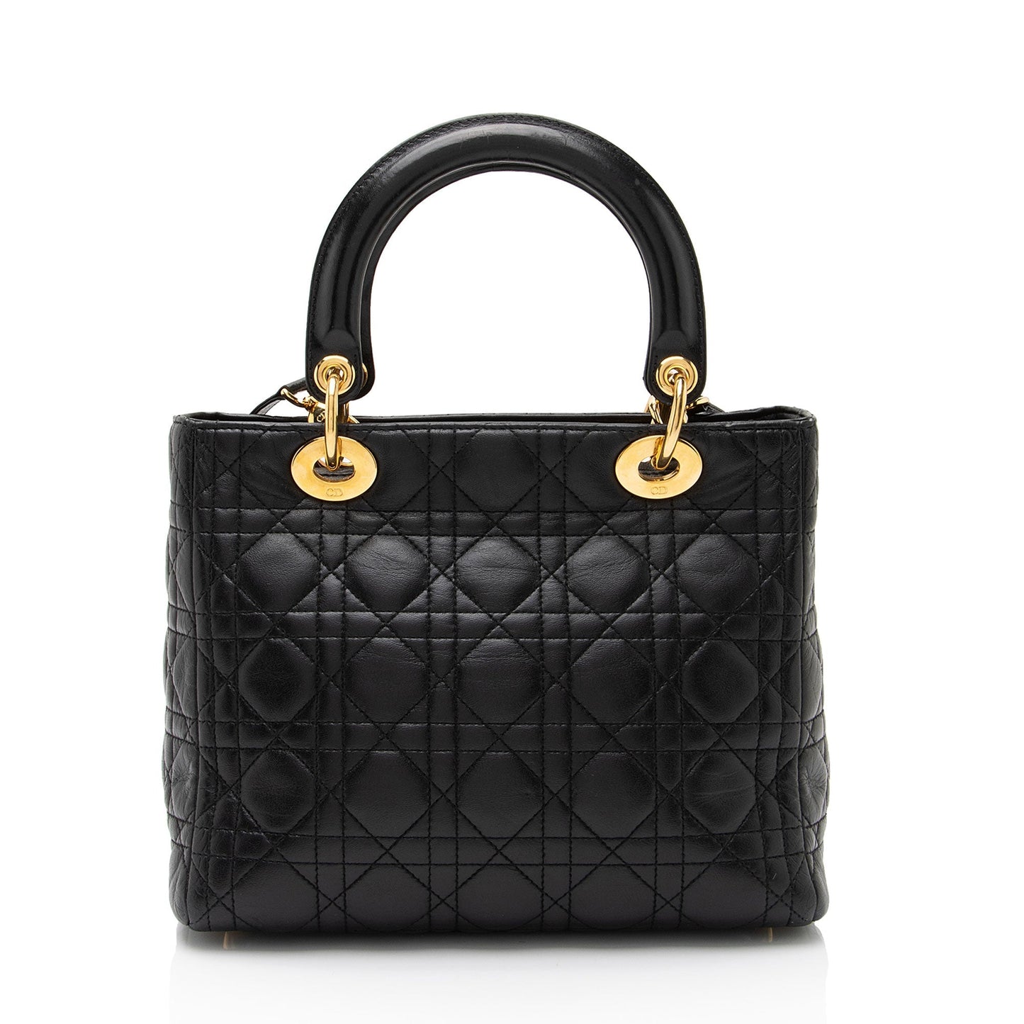 Dior Lady Tote Shf Anltpc Lambskin Medium Tote Bag