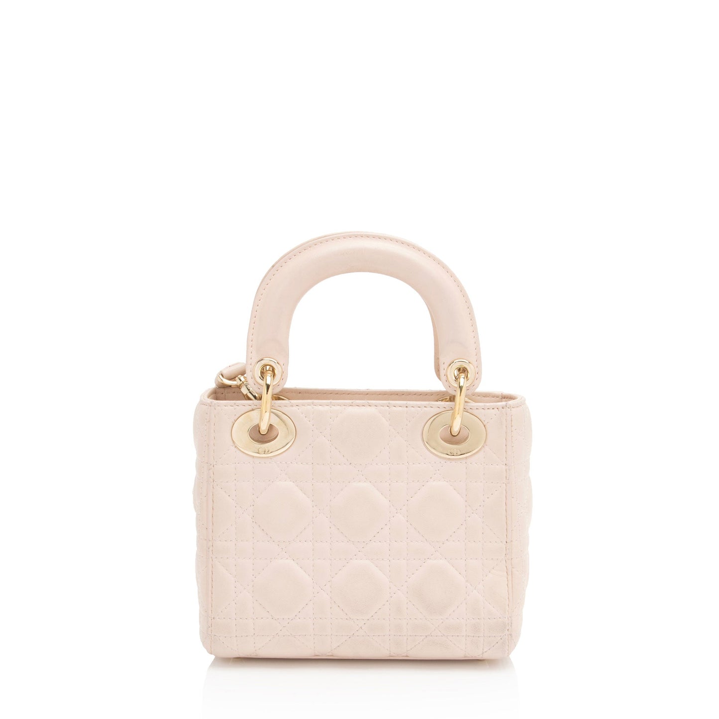 Dior Lady Tote Shf Tfr3Vt Lambskin Mini Tote Bag