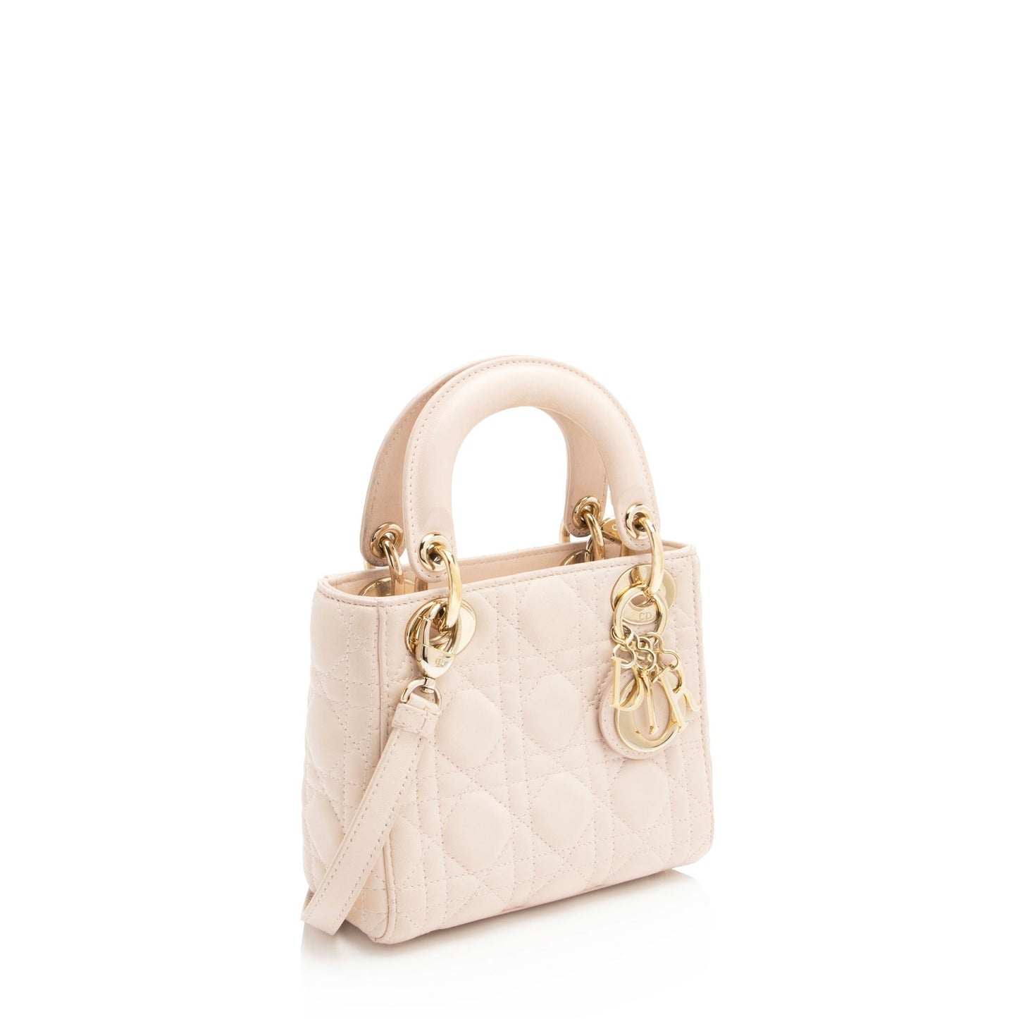 Dior Lady Tote Shf Tfr3Vt Lambskin Mini Tote Bag