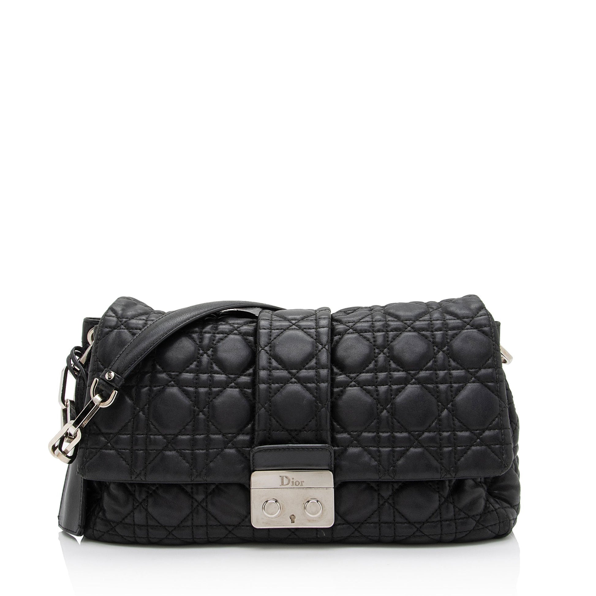 Dior New Lock Bag Shf 3Zuywc Lambskin Flap Shoulder Bag