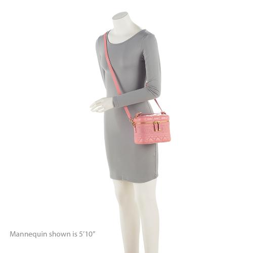 Dior Travel Vanity Case Shf Reedex Satchel Bag Lambskin Small