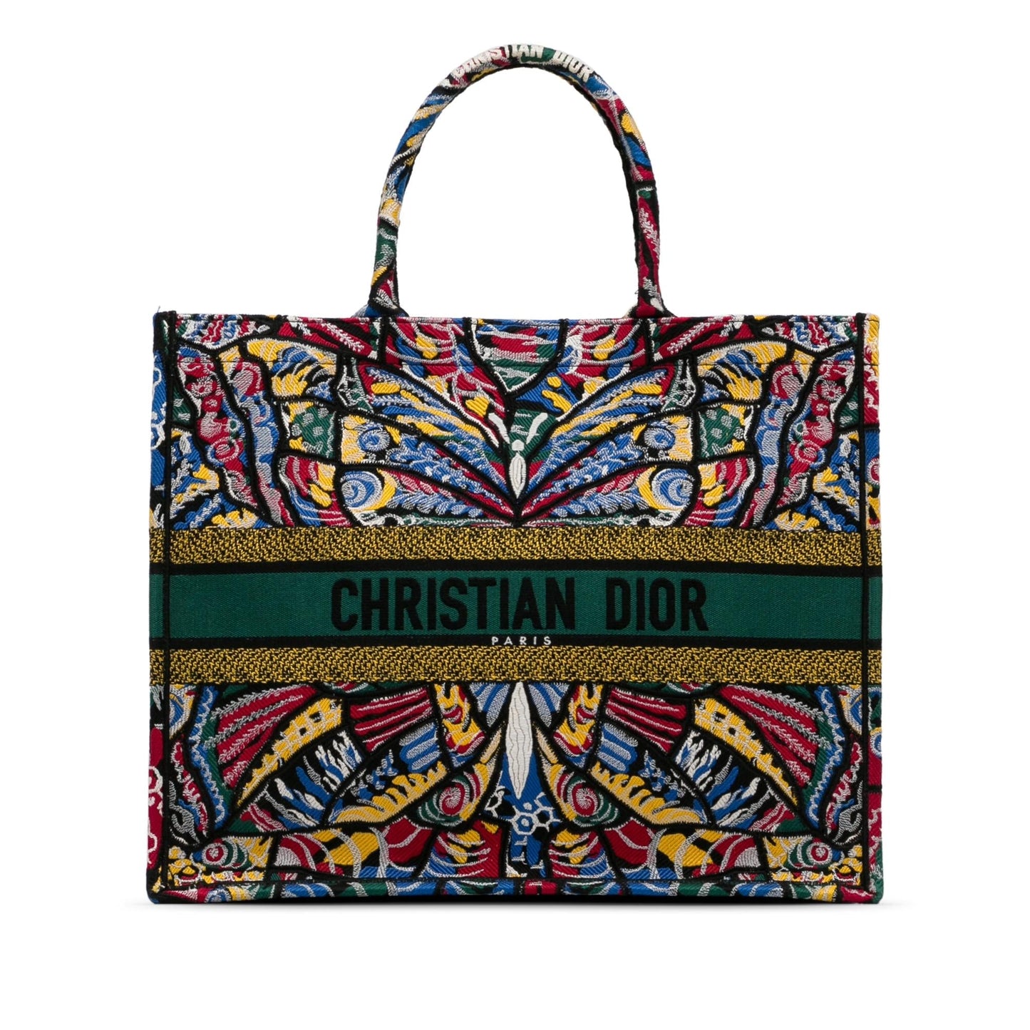 Dior Butterfly Book Tote Shg Afmsl8 Large Tote Bag