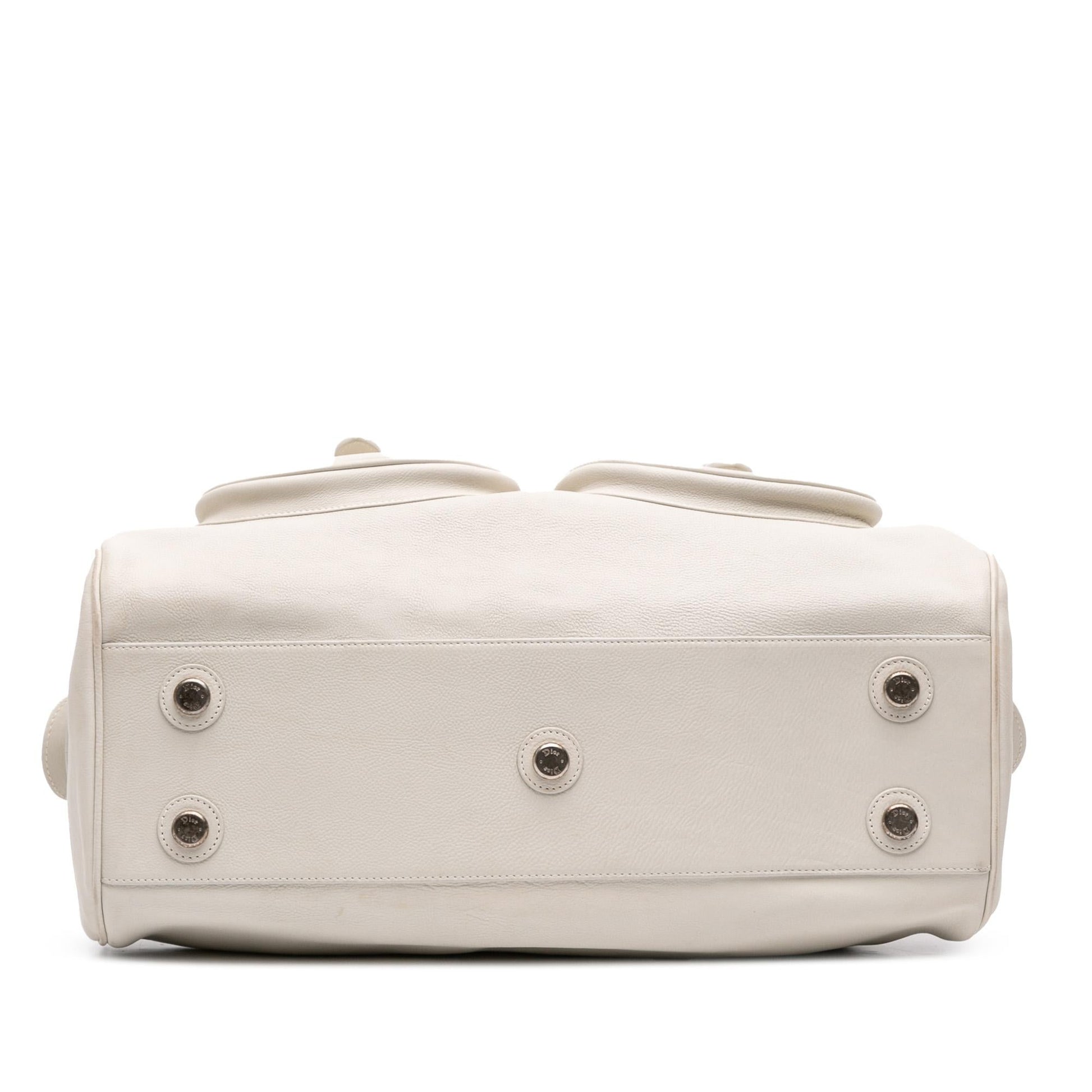 Dior Calfskin My Frame Handbag Large Satchel Bag