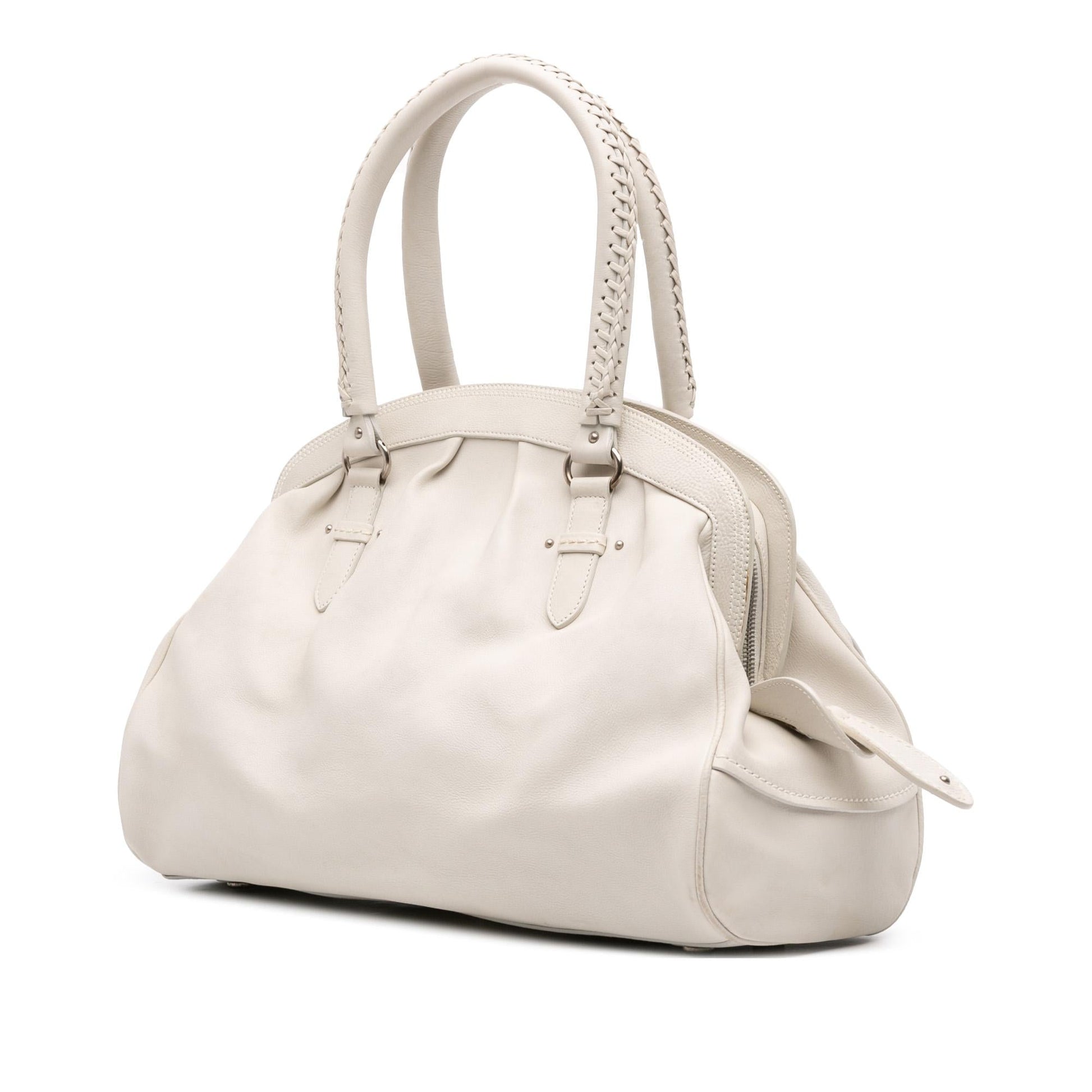 Dior Calfskin My Frame Handbag Large Satchel Bag
