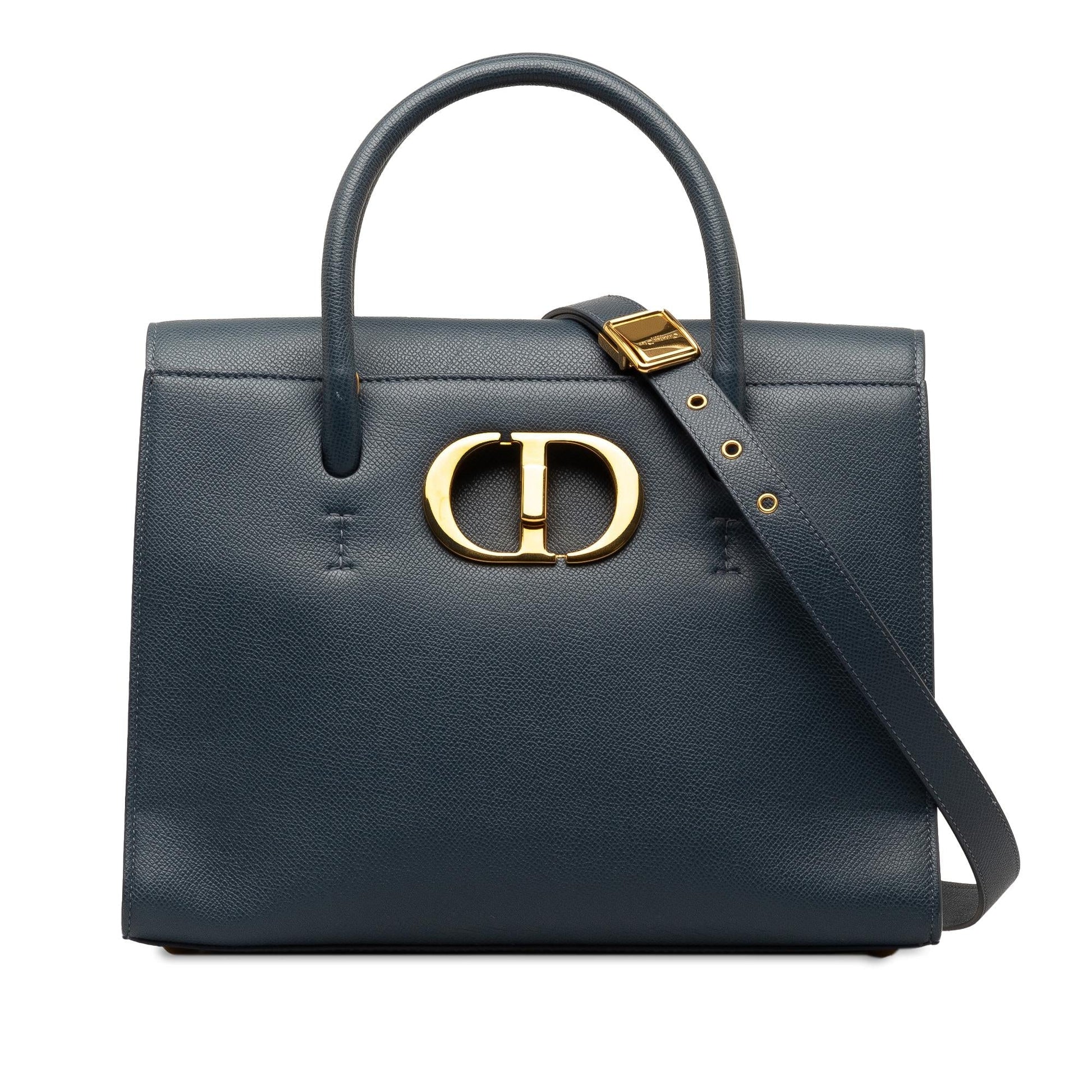 Dior Calfskin Saint Honore Shg Ozra8E Satchel Bag Large