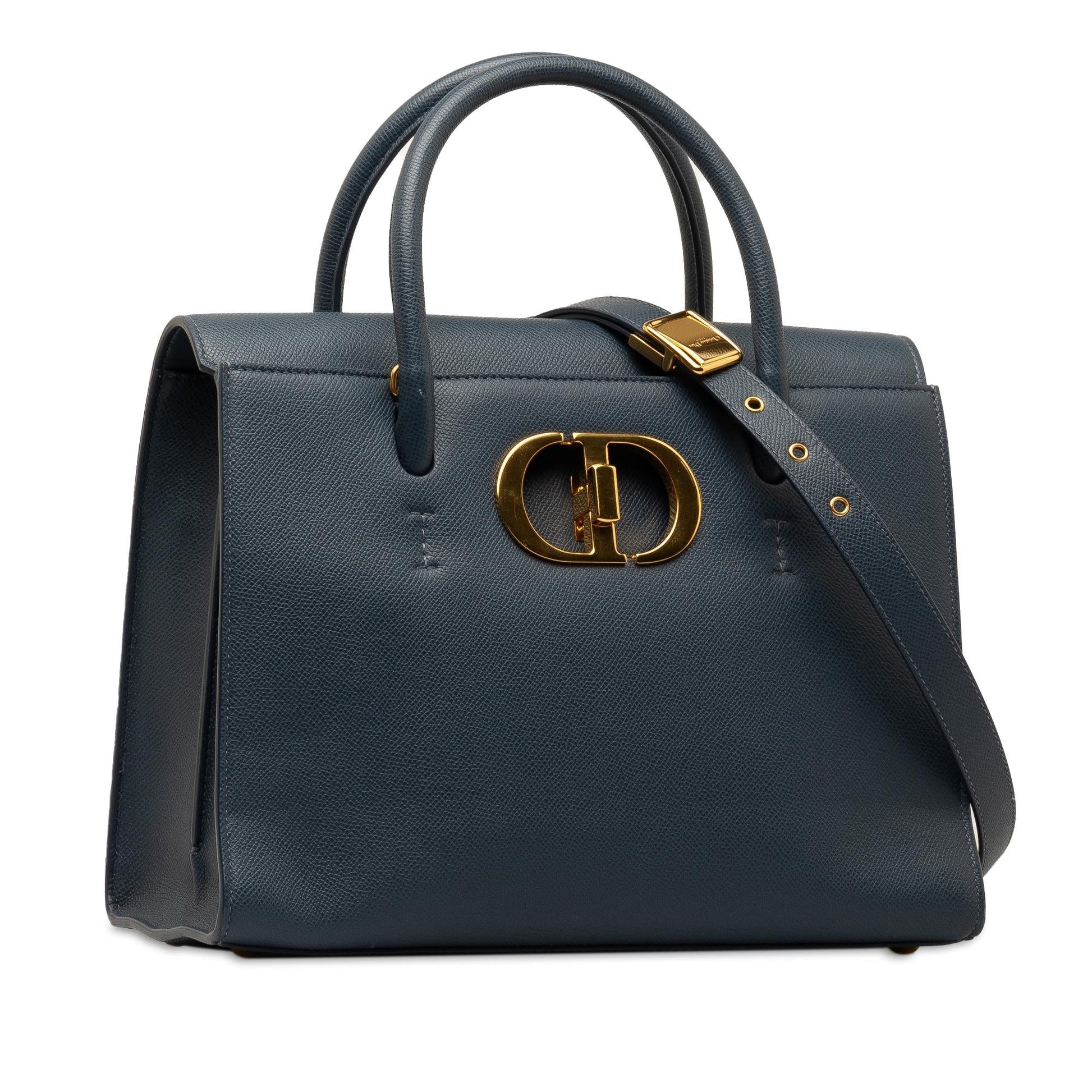 Dior Calfskin Saint Honore Shg Ozra8E Satchel Bag Large