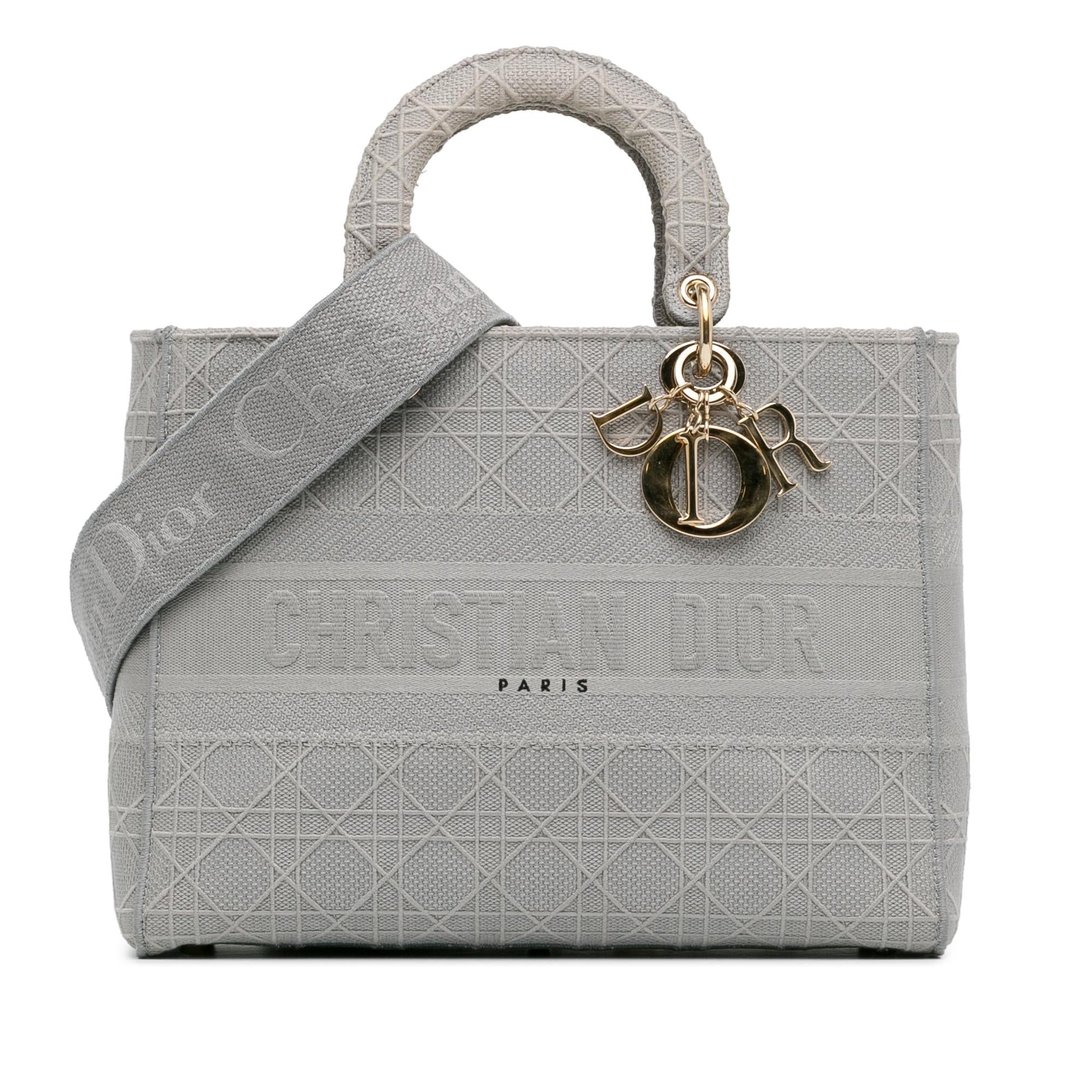 Dior Cannage Lady Lite Shg 78Tkzv Satchel Bag Large