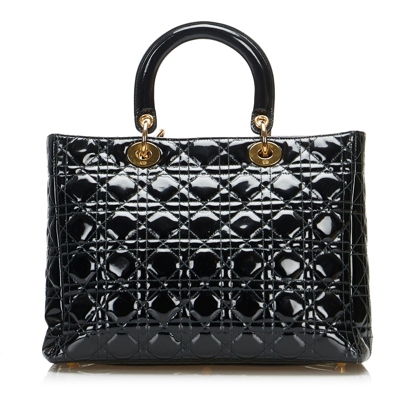 Dior Cannage Lady Shg Ulcxjs Satchel Bag Large